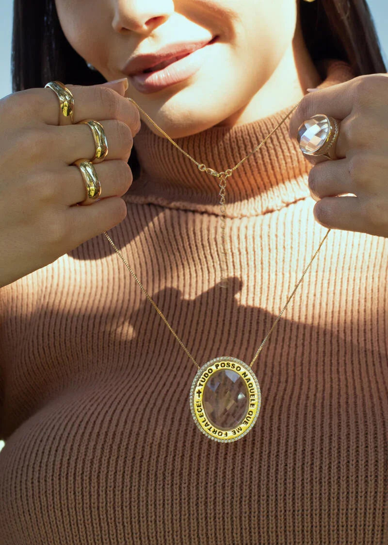 ROCKY CRYSTAL SHINE RING | GOLD PLATED | NEW RADIANT RANGE | BRAINSTORM JEWELRY - Brainstorm Jewelry