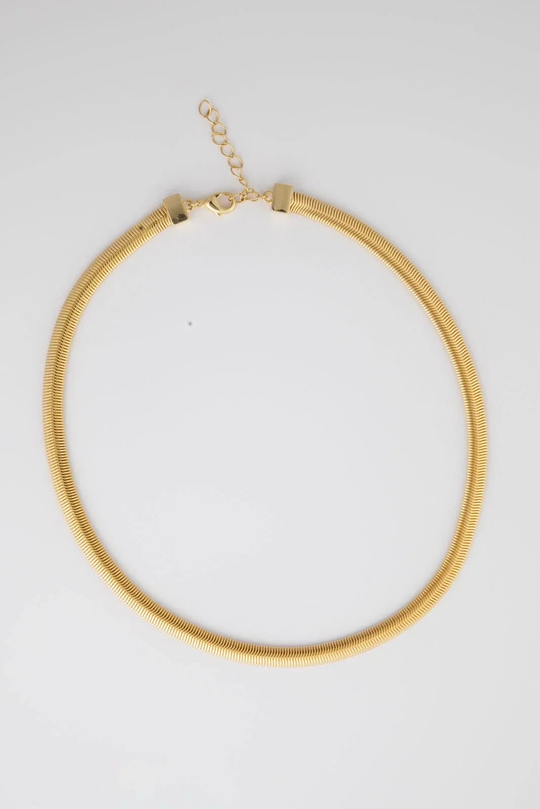 18K GOLD PLATED SNAKE NECKLACE | OPULENCE | BRAINSTORM JEWELRY - Brainstorm Jewelry