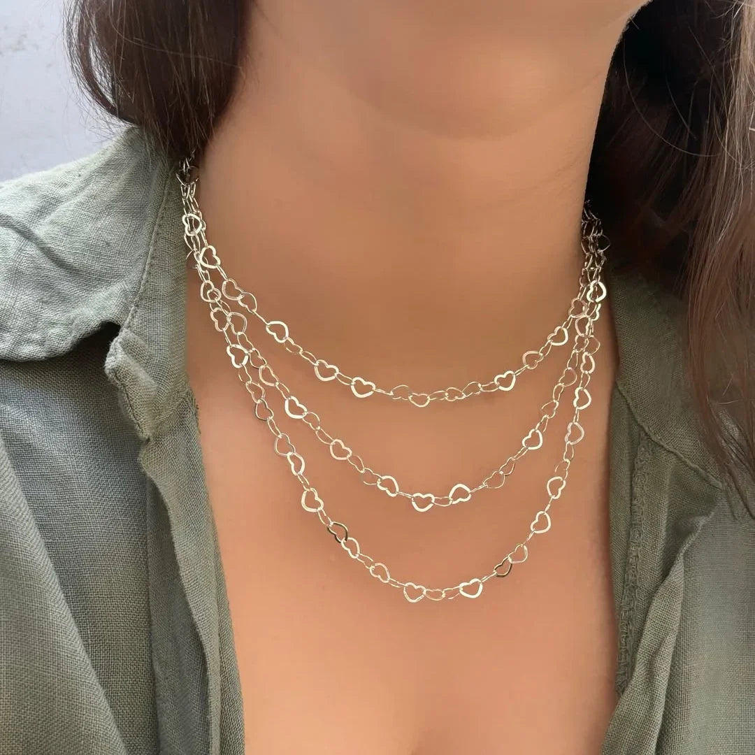 LOVELY NECKLACE | SILVER | ETERNAL LOVE| BRAINSTORM JEWELRY - Brainstorm Jewelry