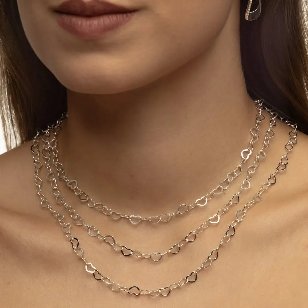 LOVELY NECKLACE | SILVER | ETERNAL LOVE| BRAINSTORM JEWELRY - Brainstorm Jewelry