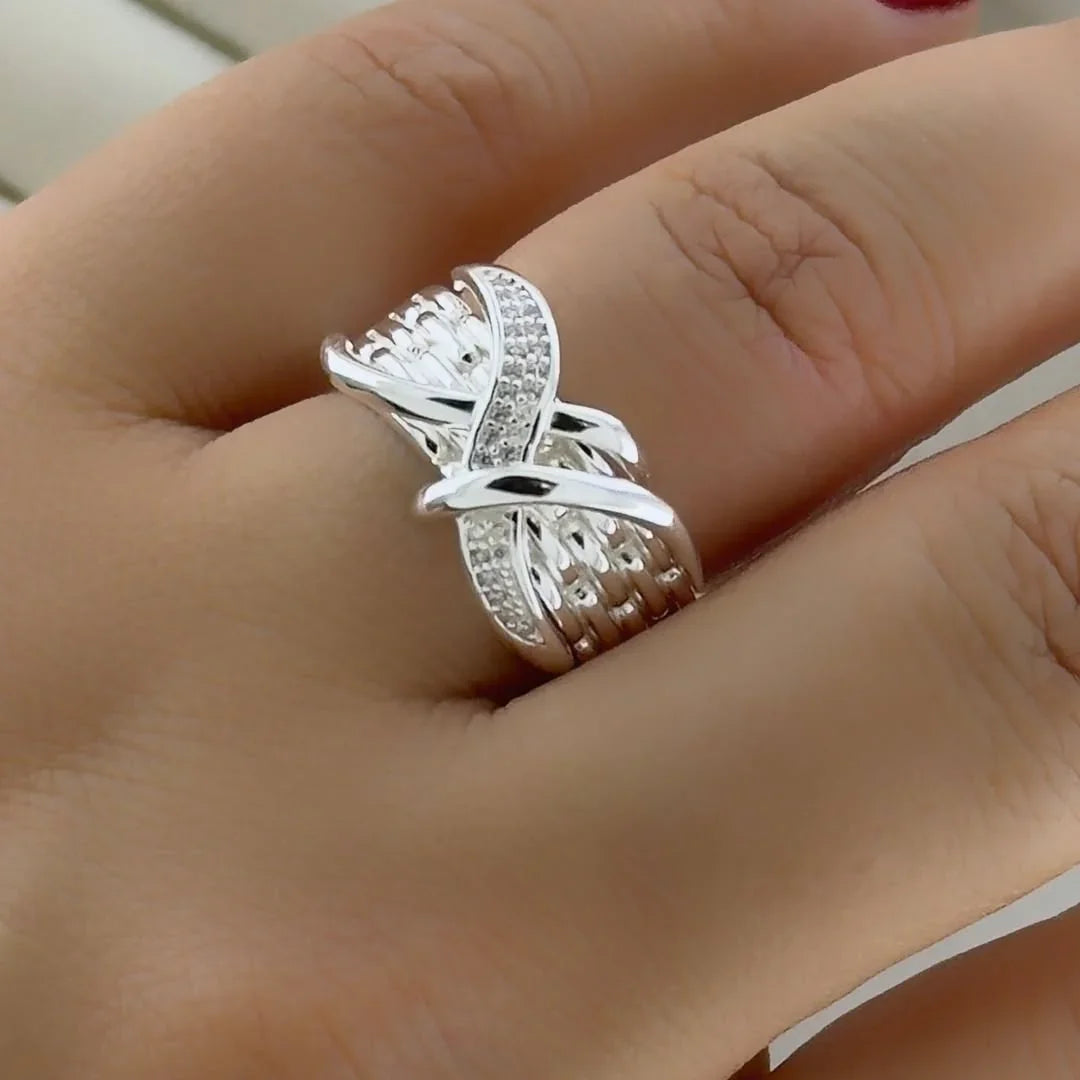 BLINK RING | SILVER | GLIMMER COLLECTION | BRAINSTORM JEWELRY - Brainstorm Jewelry