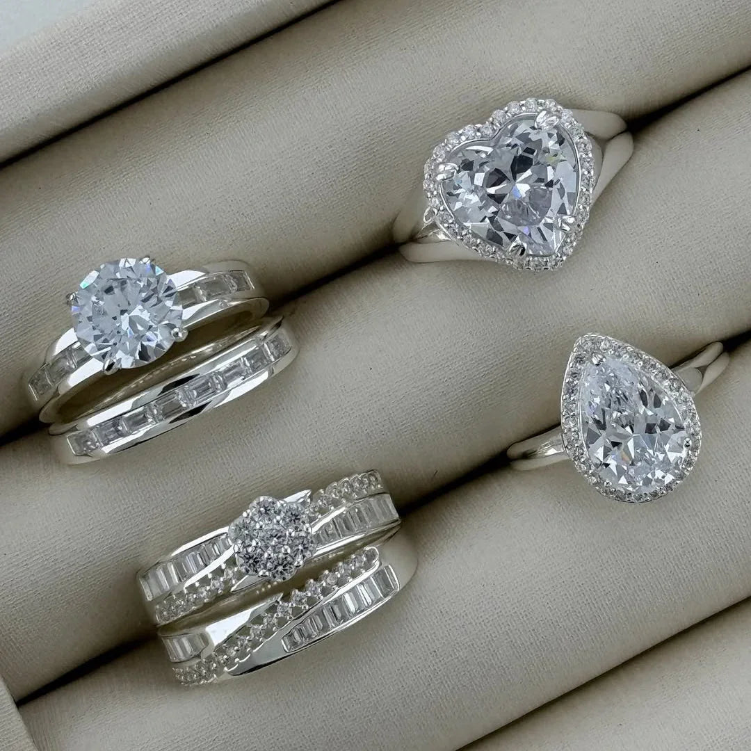 SYMPHONY RING | SILVER | GLIMMER COLLECTION | BRAINSTORM JEWELRY - Brainstorm Jewelry