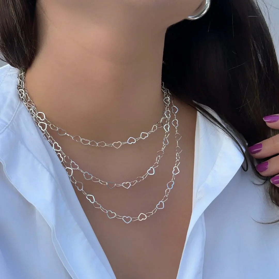 LOVELY NECKLACE | SILVER | ETERNAL LOVE| BRAINSTORM JEWELRY - Brainstorm Jewelry