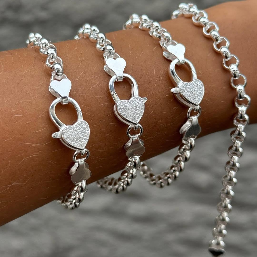 GLISTER BRACELET | SILVER | GLIMMER COLLECTION | BRAINSTORM JEWELRY - Brainstorm Jewelry
