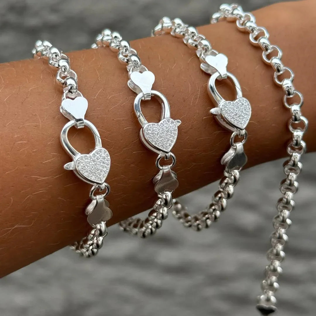 GLISTER BRACELET | SILVER | GLIMMER COLLECTION | BRAINSTORM JEWELRY - Brainstorm Jewelry