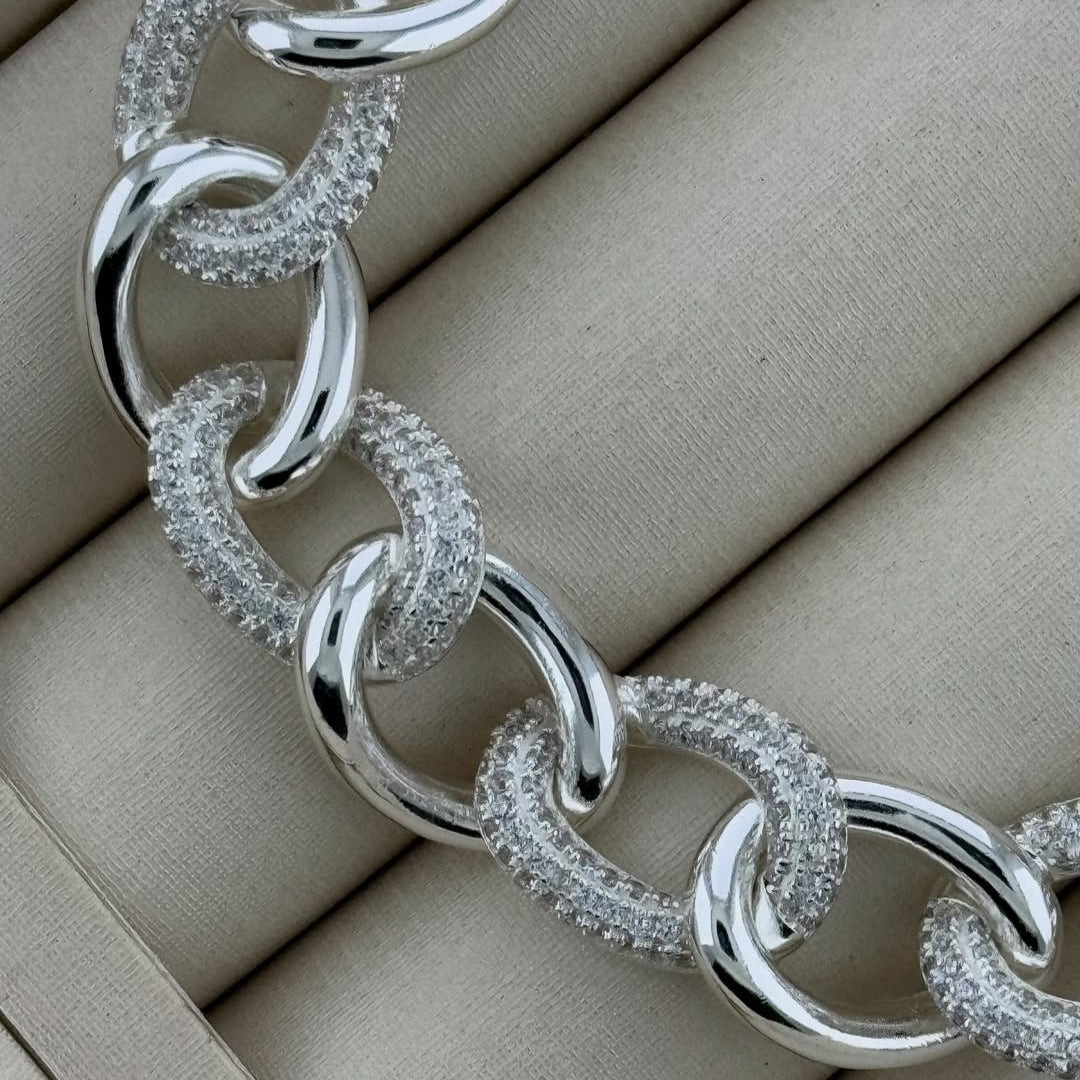 BOND BRACELET | SILVER | GLIMMER COLLECTION | BRAINSTORM JEWELRY - Brainstorm Jewelry
