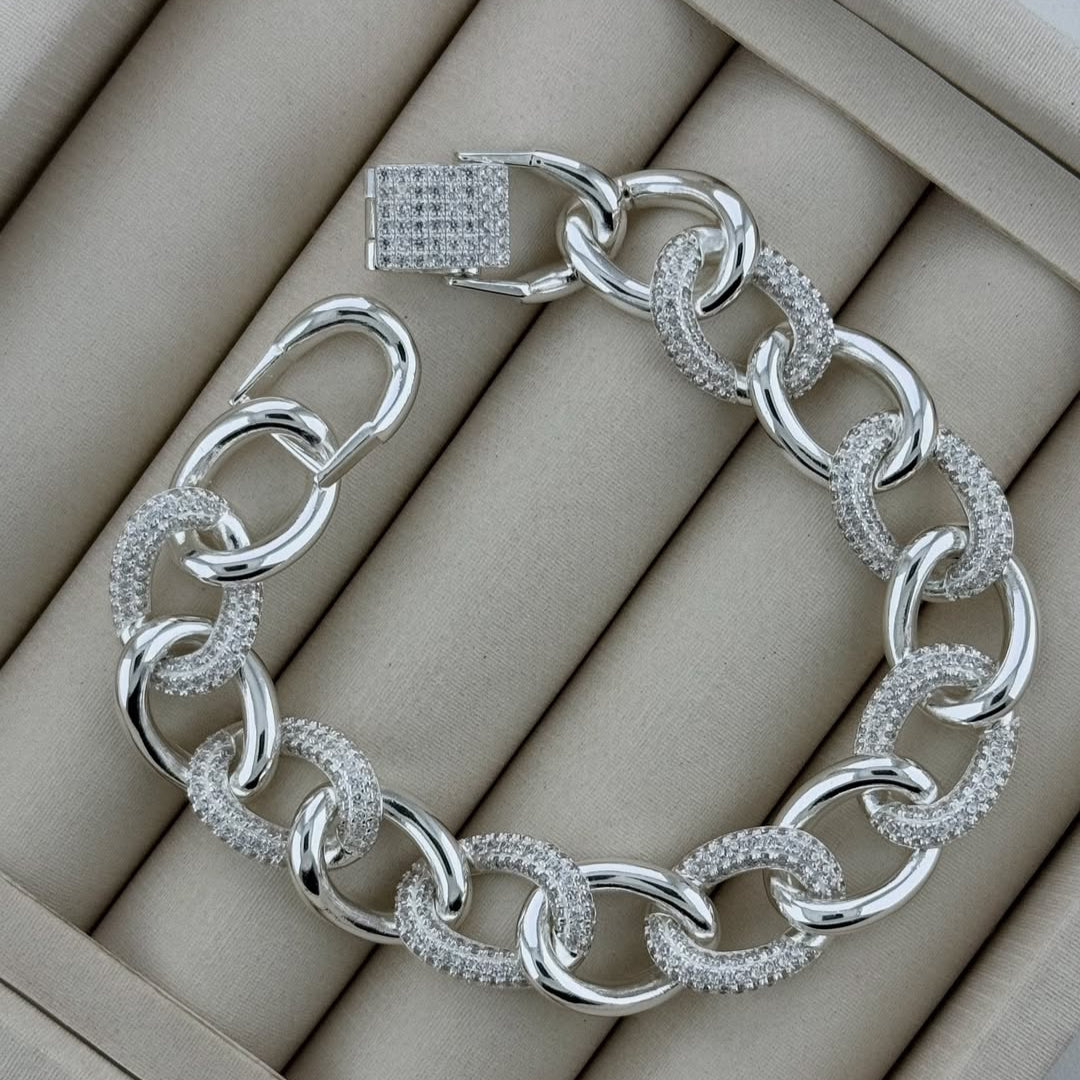 BOND BRACELET | SILVER | GLIMMER COLLECTION | BRAINSTORM JEWELRY - Brainstorm Jewelry