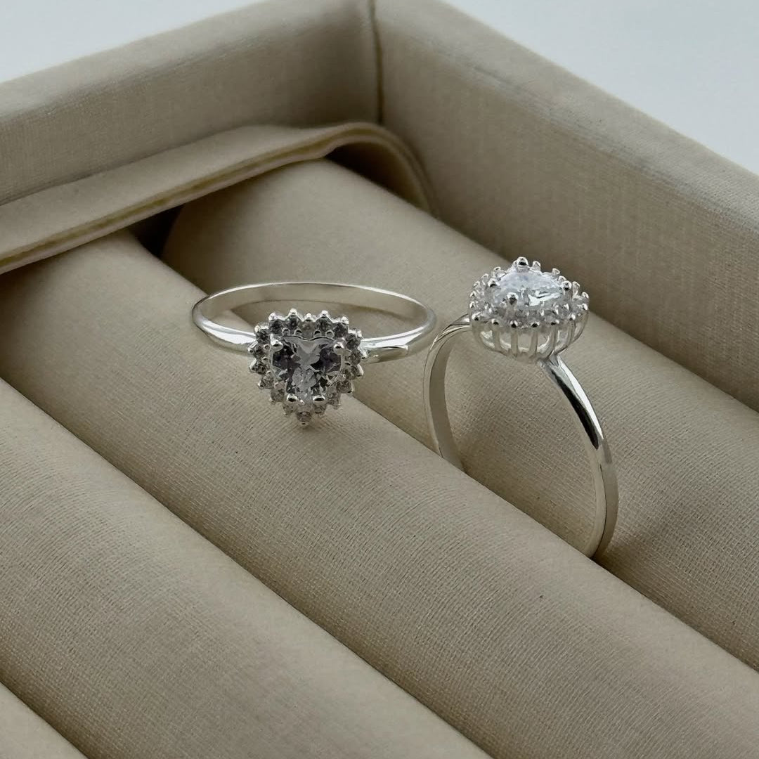 PROMISSE RING | SILVER | GLIMMER COLLECTION | BRAINSTORM JEWELRY - Brainstorm Jewelry