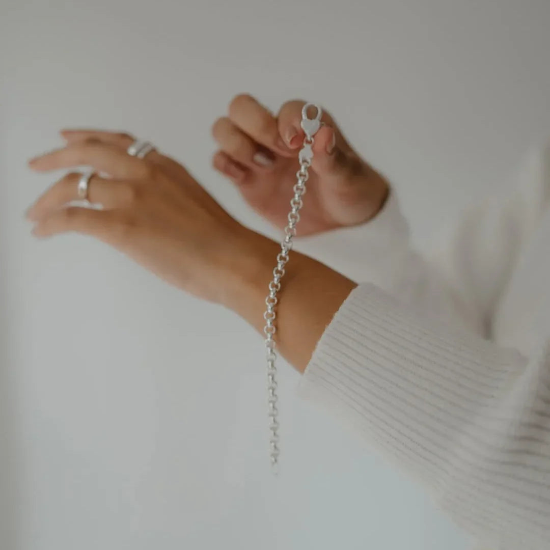 GLISTER BRACELET | SILVER | GLIMMER COLLECTION | BRAINSTORM JEWELRY - Brainstorm Jewelry