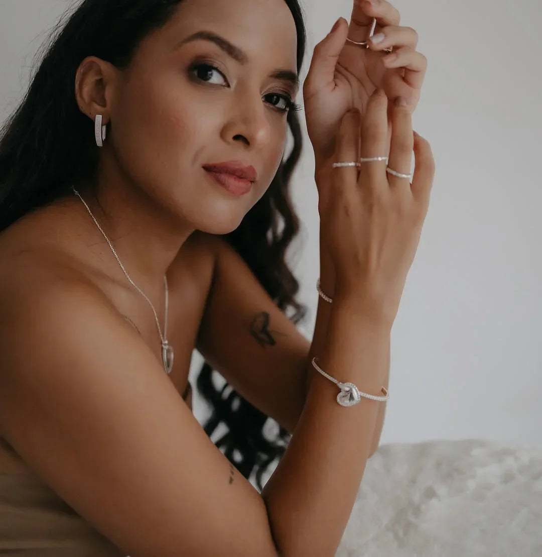 EVERYTHING BRACELET | SILVER | GLIMMER COLLECTION | BRAINSTORM JEWELRY - Brainstorm Jewelry