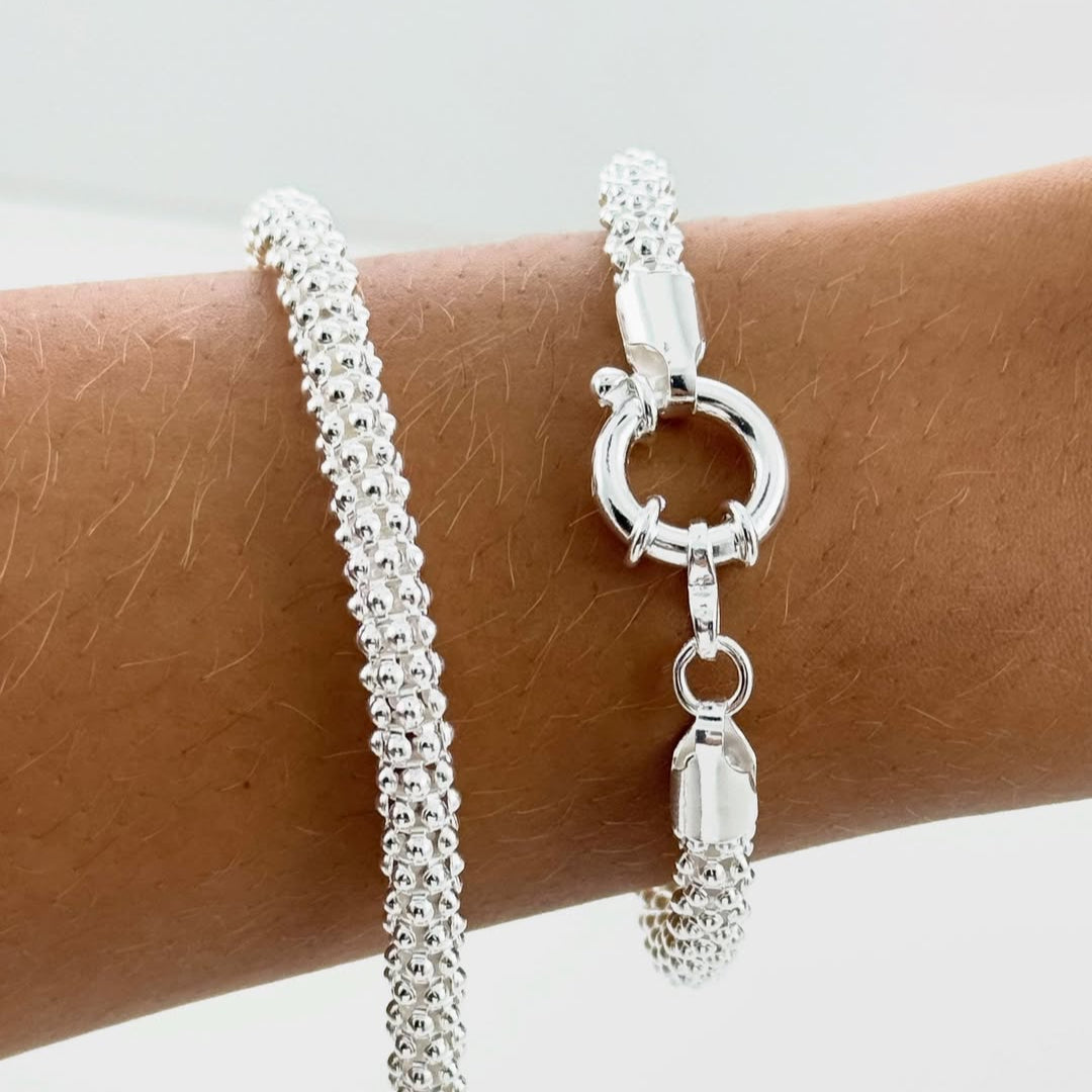 DOTS BRACELET | SILVER | GLIMMER COLLECTION | BRAINSTORM JEWELRY - Brainstorm Jewelry