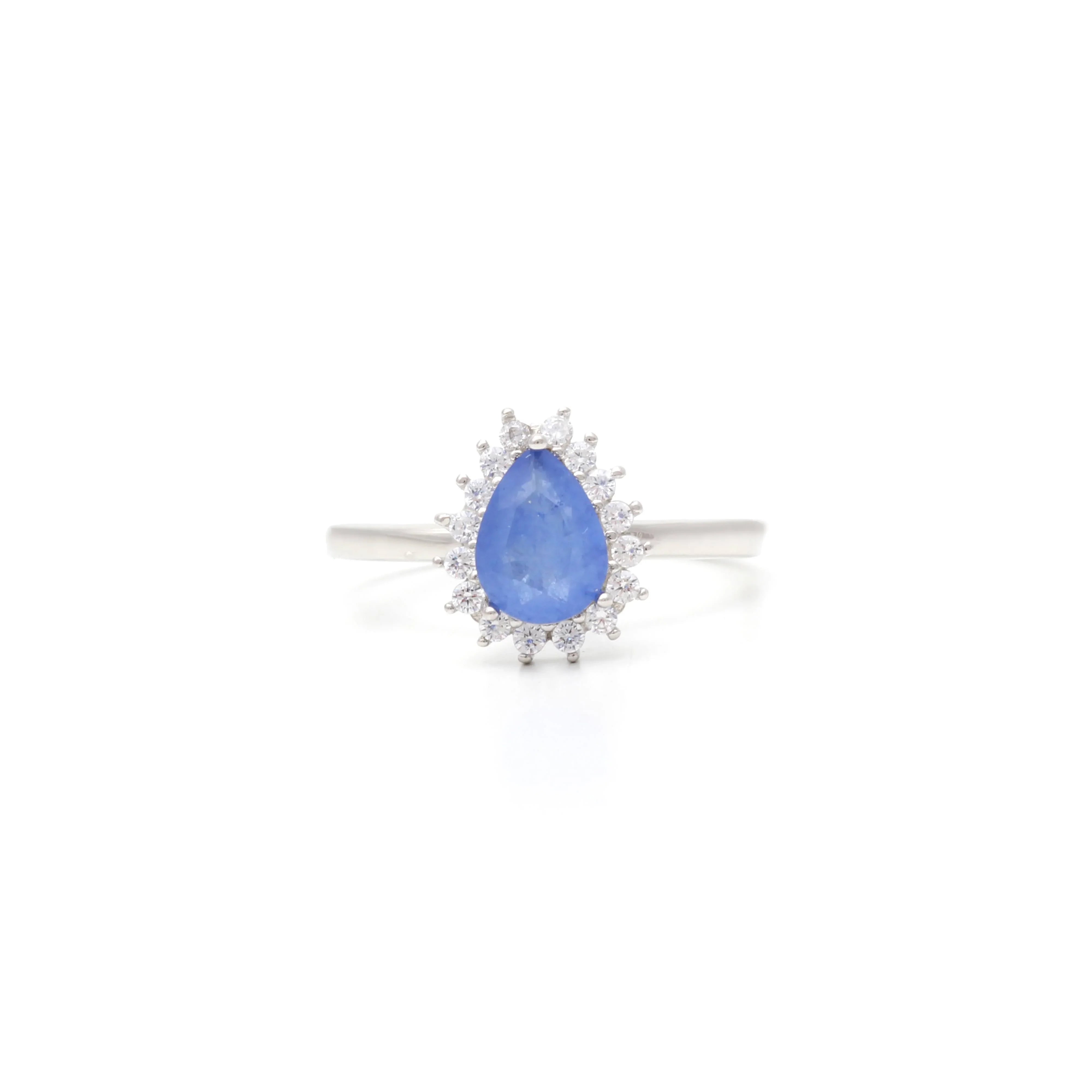 TANZANITE LILY RING | SILVER | 925 QUEEN | BRAINSTORM JEWELRY - Brainstorm Jewelry