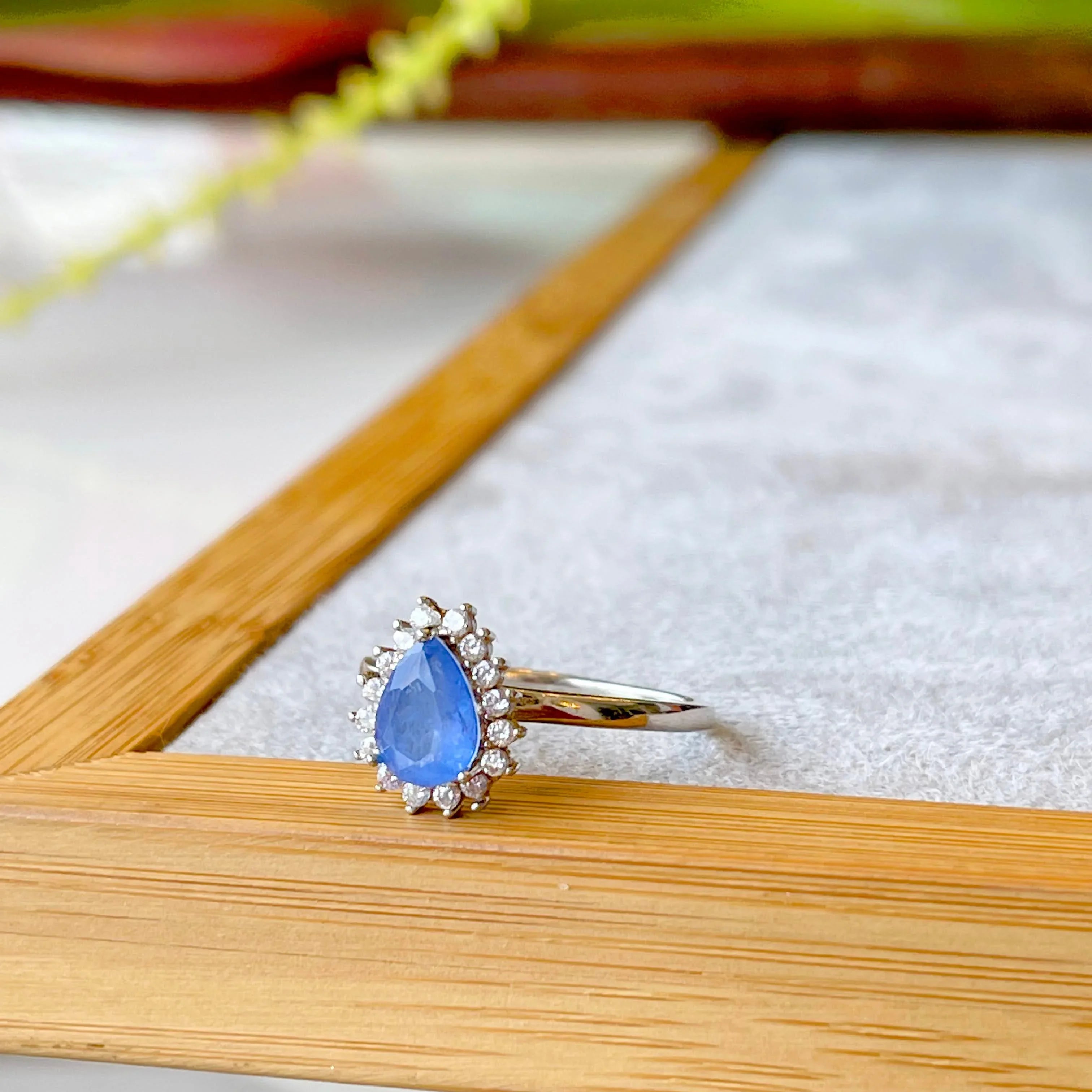 TANZANITE LILY RING | SILVER | 925 QUEEN | BRAINSTORM JEWELRY - Brainstorm Jewelry