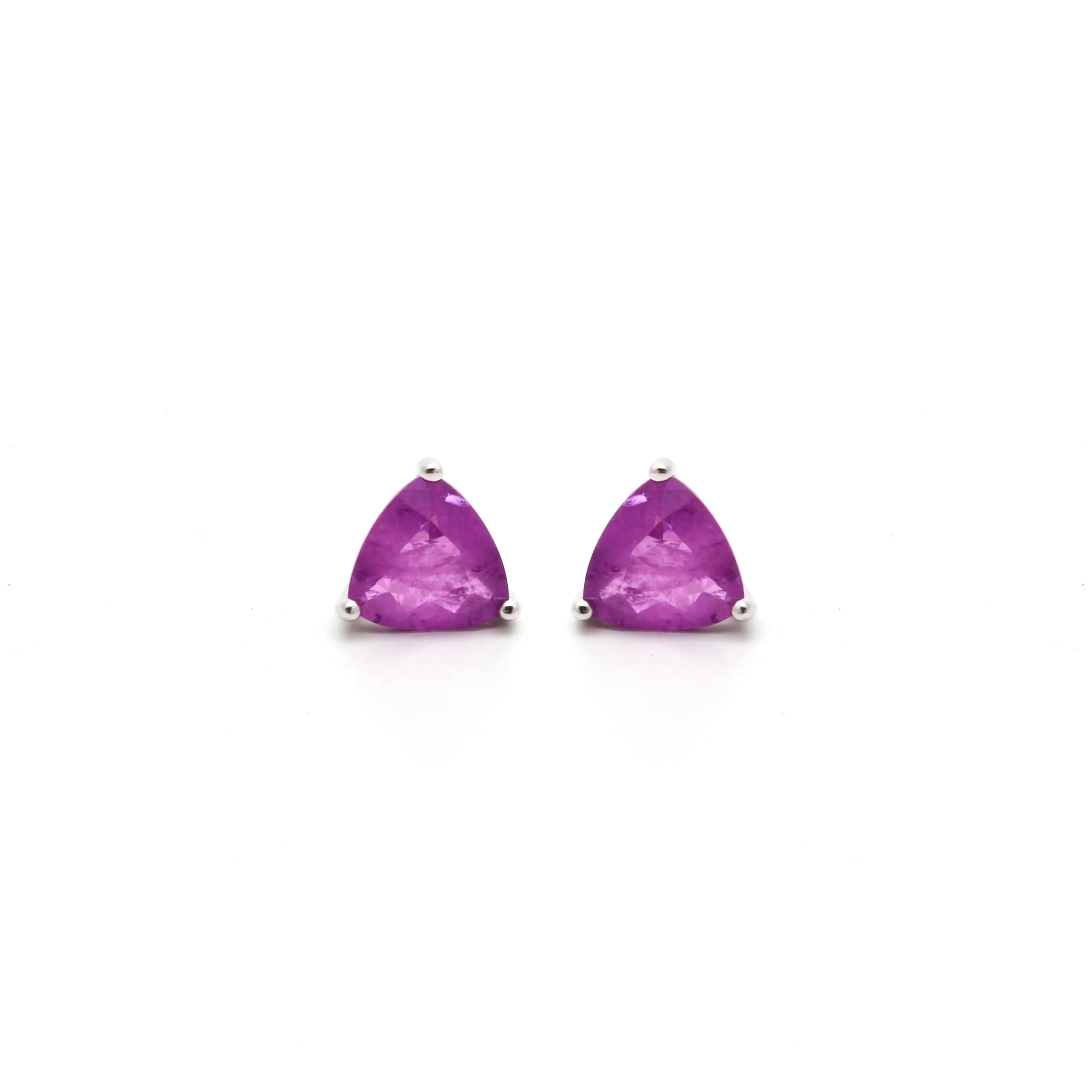 AMETHYST TRIANGLE HELEN EARRING | 925 QUEEN | BRAINSTORM JEWELRY - Brainstorm Jewelry