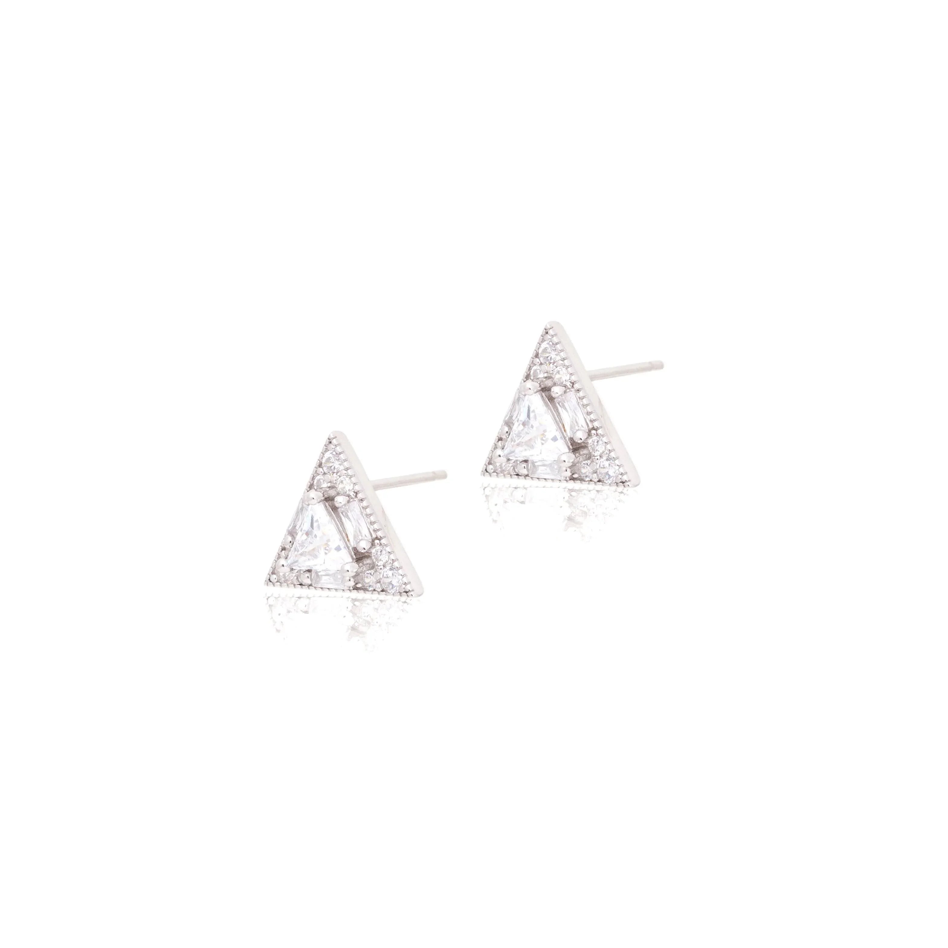 ZIRCONIA LAYLA EARRING | SILVER | 925 QUEEN | BRAINSTORM JEWELRY - Brainstorm Jewelry