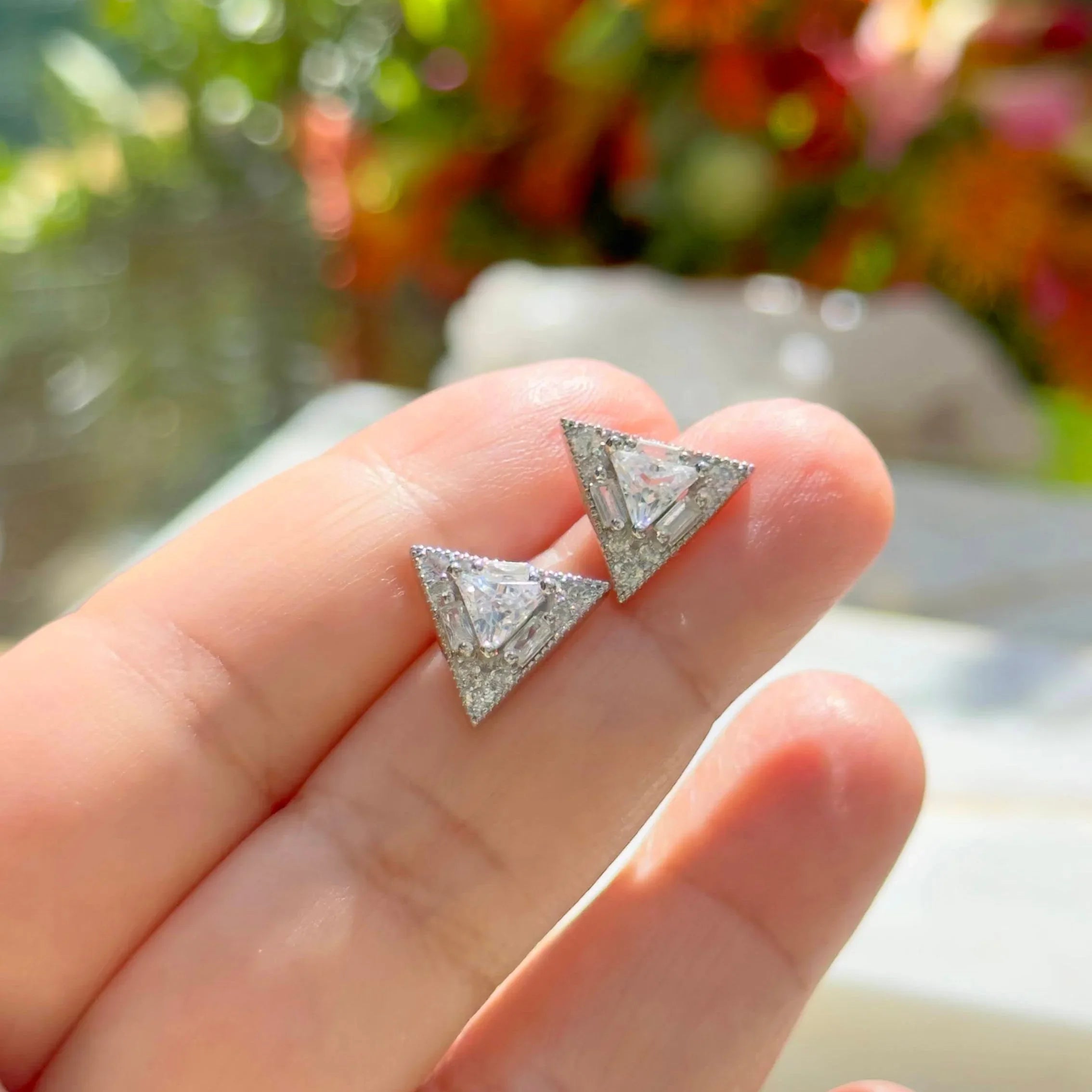 ZIRCONIA LAYLA EARRING | SILVER | 925 QUEEN | BRAINSTORM JEWELRY - Brainstorm Jewelry