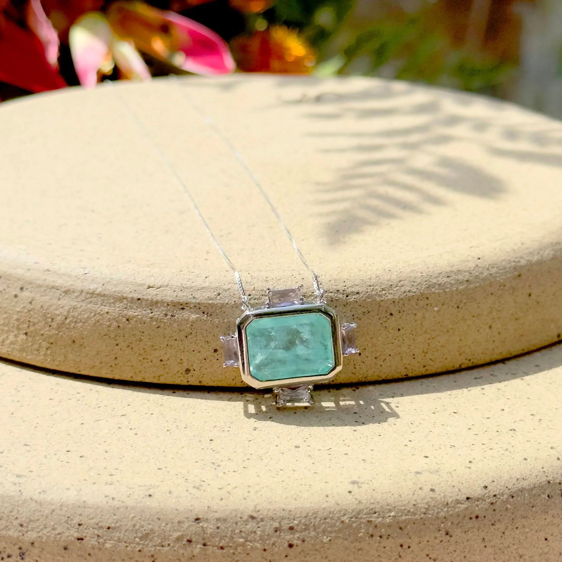TOURMALINE AND AMETHYST SARAH NECKLACE| SILVER | 925 QUEEN | BRAINSTORM JEWELRY - Brainstorm Jewelry