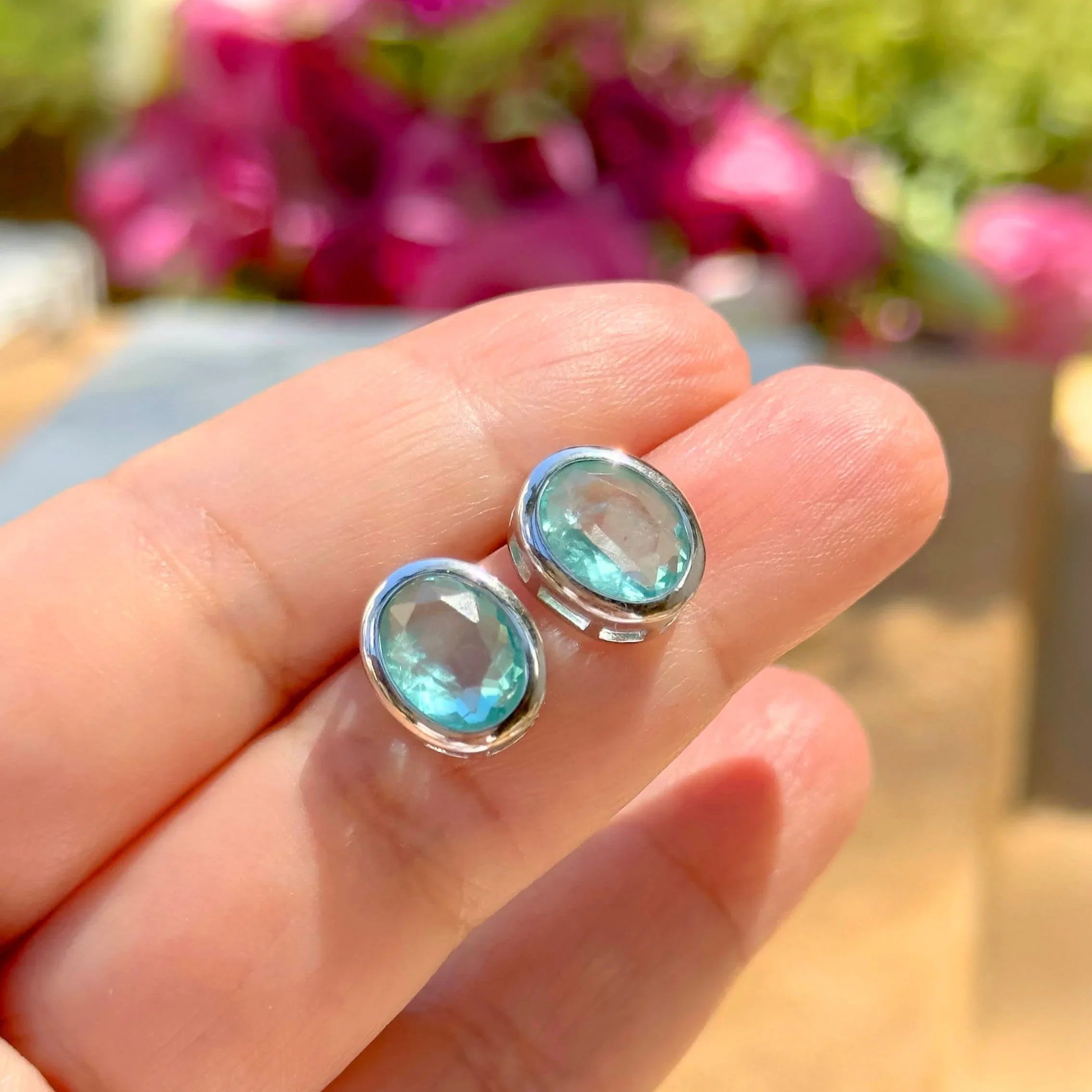 TOURMALINE SCARLETT EARRING | SILVER | 925 QUEEN | BRAINSTORM JEWELRY - Brainstorm Jewelry