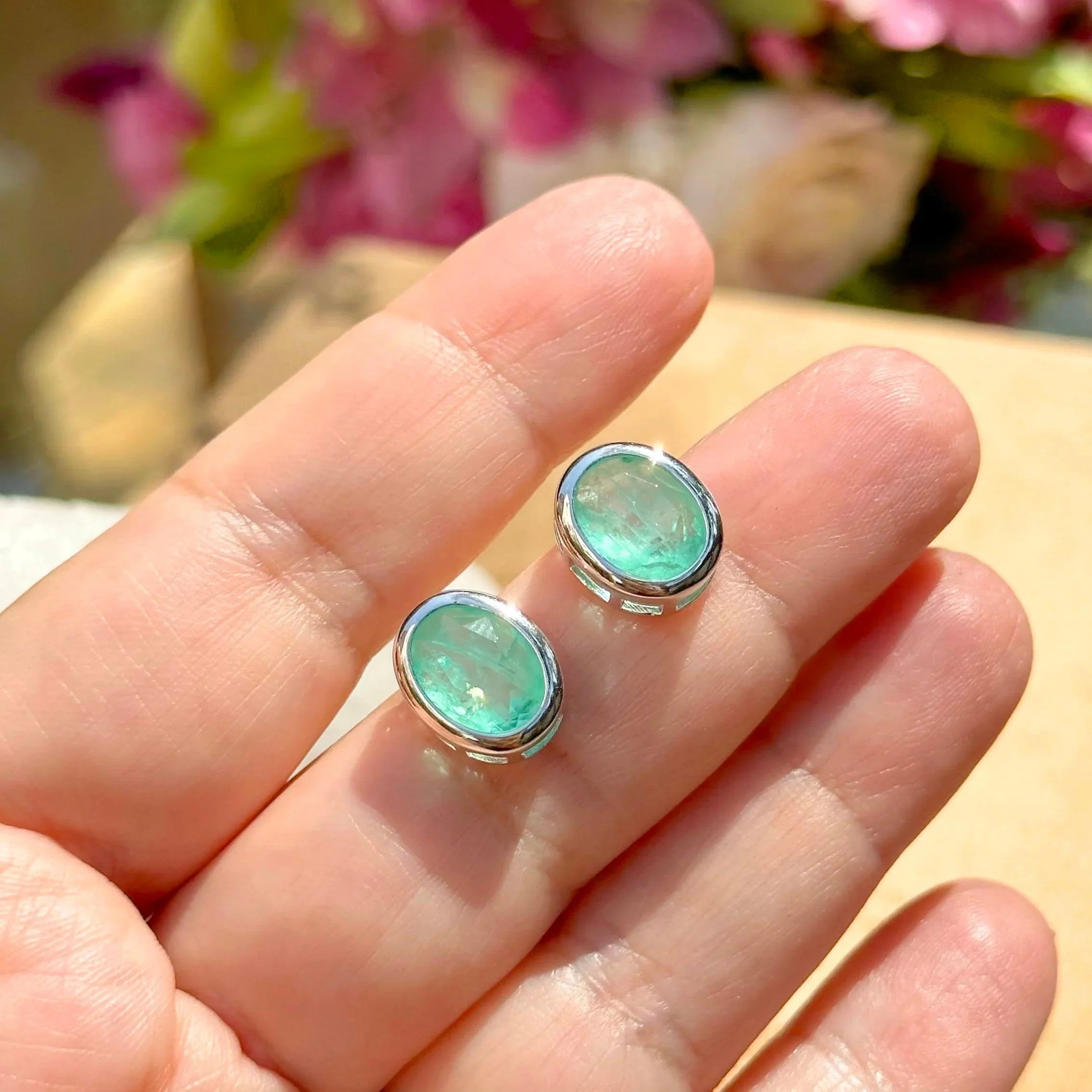 TOURMALINE SCARLETT EARRING | SILVER | 925 QUEEN | BRAINSTORM JEWELRY - Brainstorm Jewelry