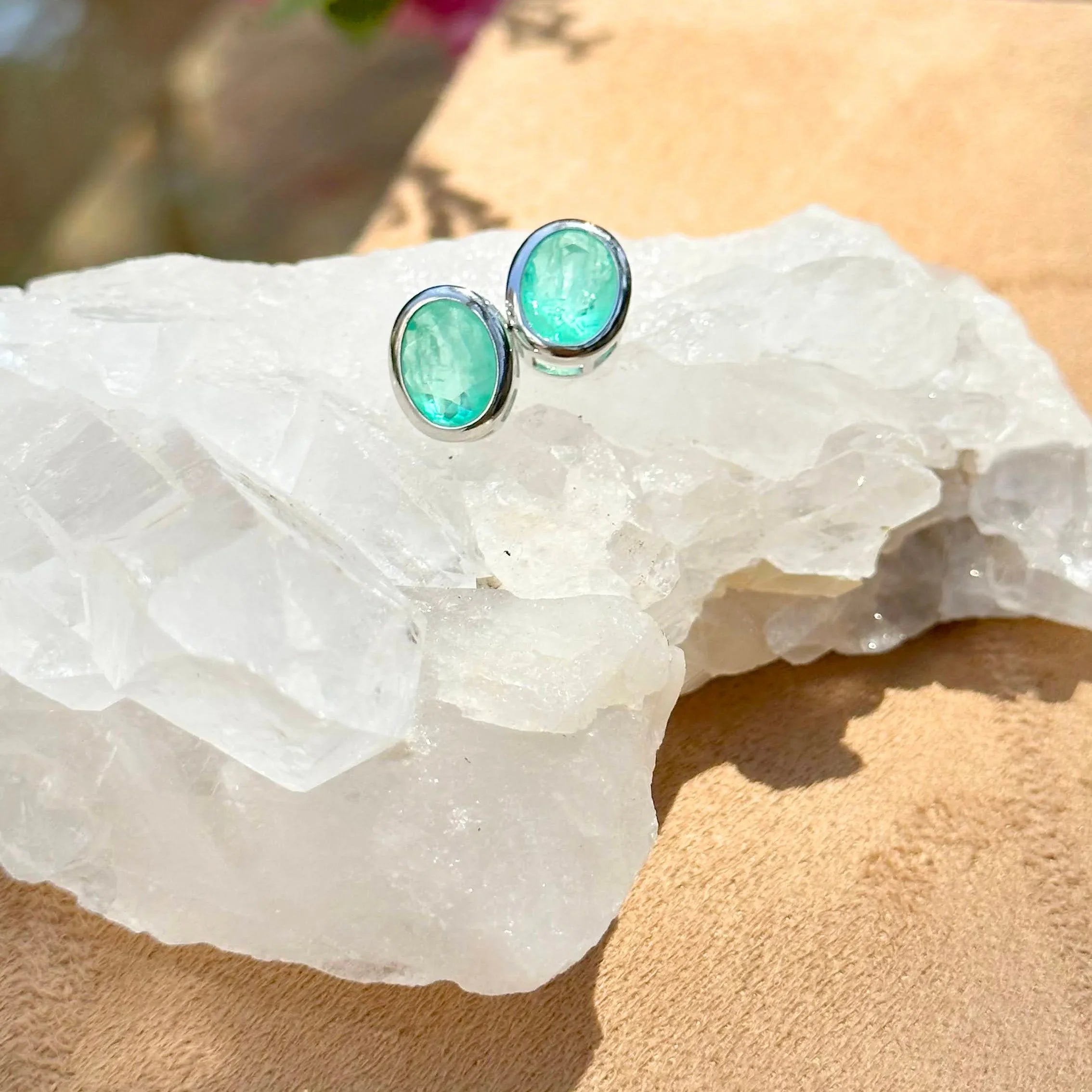 TOURMALINE SCARLETT EARRING | SILVER | 925 QUEEN | BRAINSTORM JEWELRY - Brainstorm Jewelry