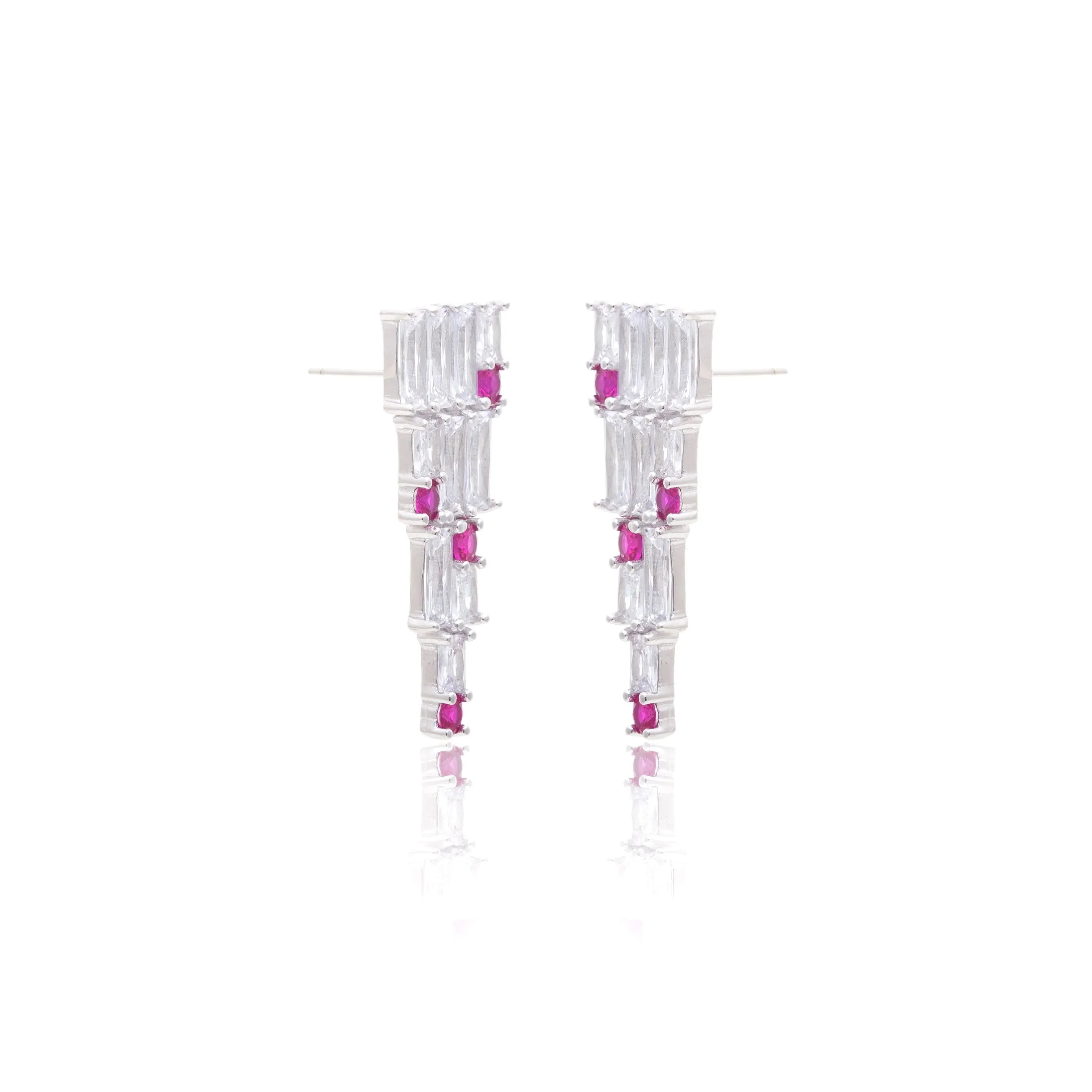 FUSION TOURMALINE LUMA EARRING | SILVER | 925 QUEEN | BRAINSTORM JEWELRY - Brainstorm Jewelry