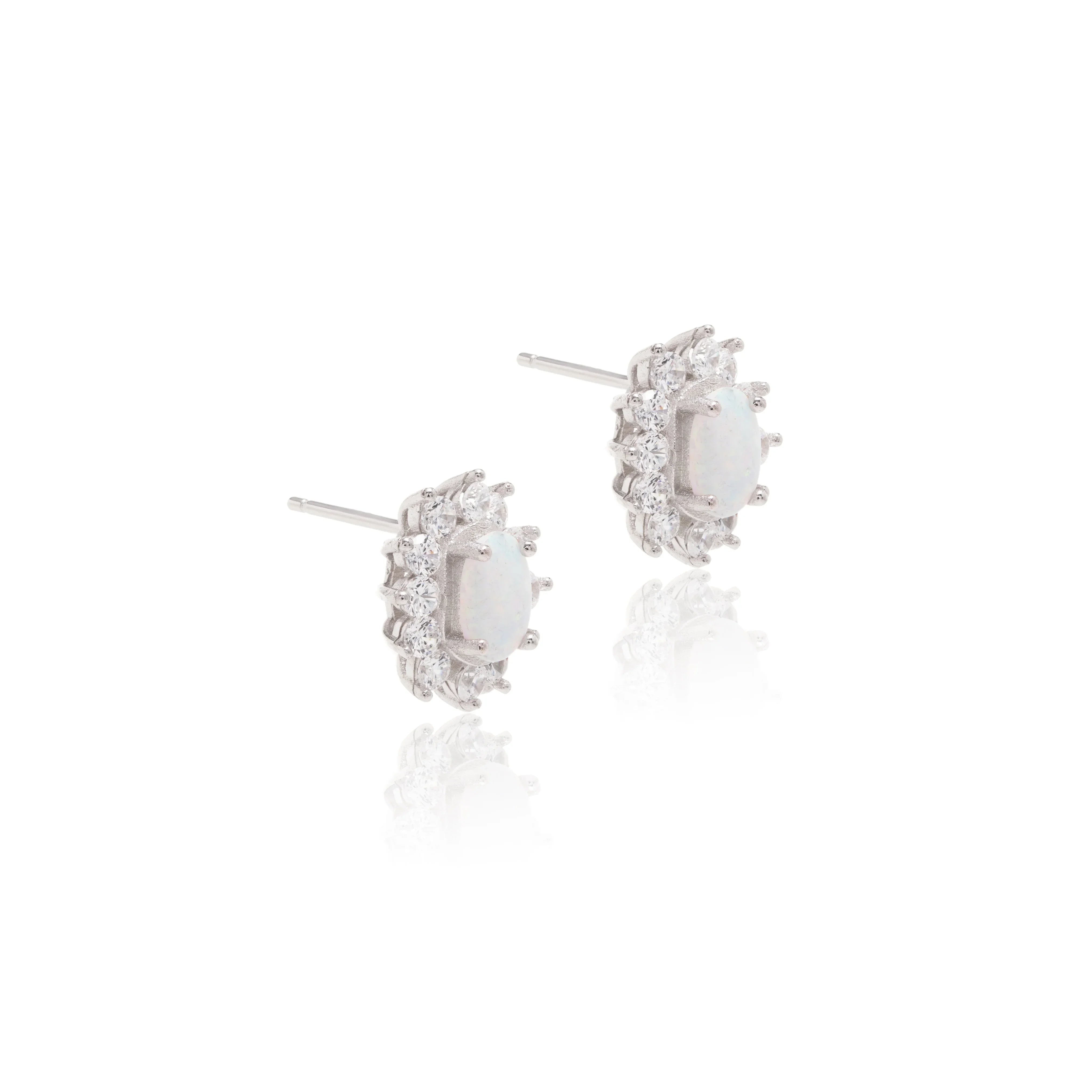 ZIRCONIA CHARLOTTE EARRING | SILVER | 925 QUEEN | BRAINSTORM JEWELRY - Brainstorm Jewelry