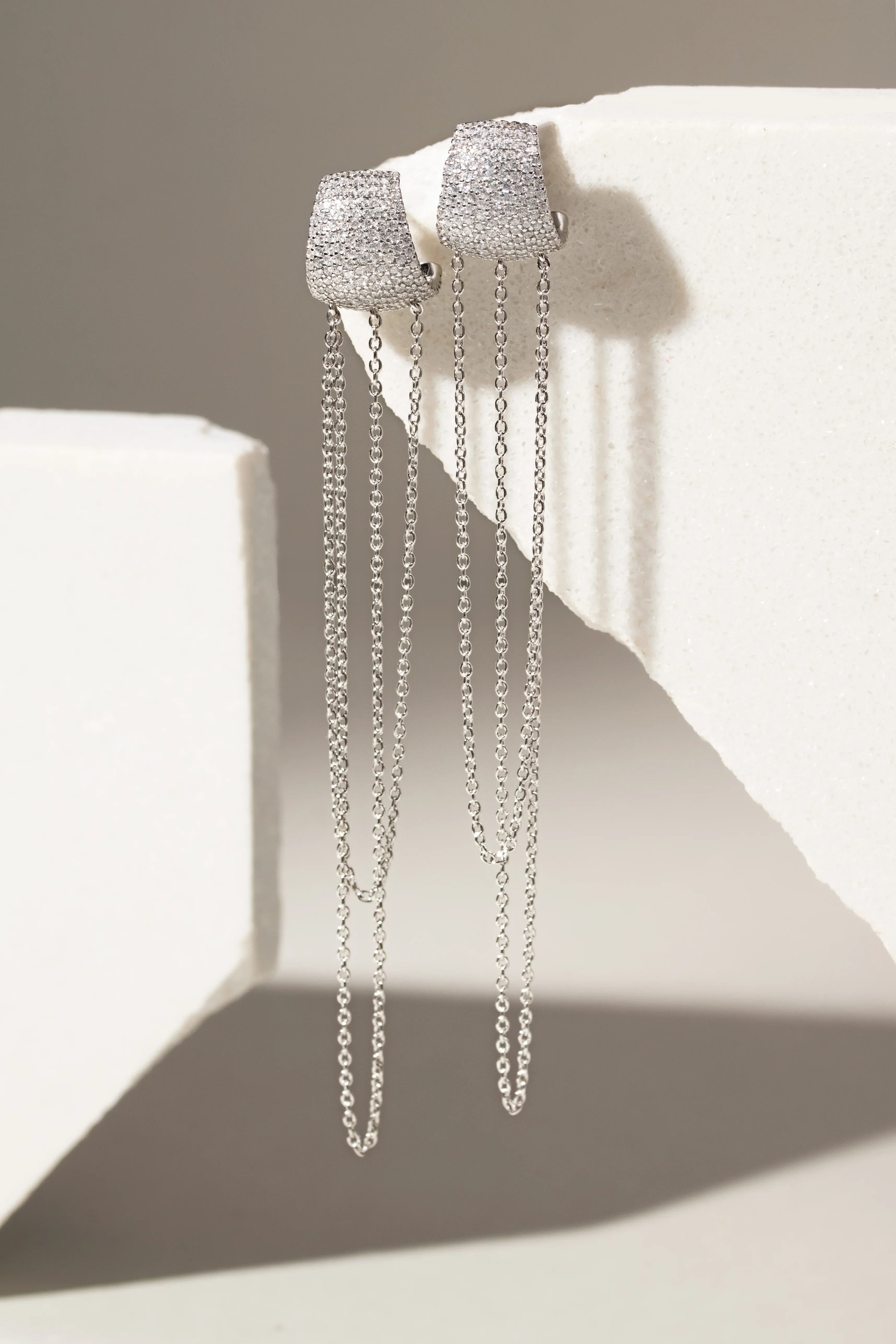 ZIRCONIA LISA EARRING | SILVER | 925 QUEEN | BRAINSTORM JEWELRY - Brainstorm Jewelry