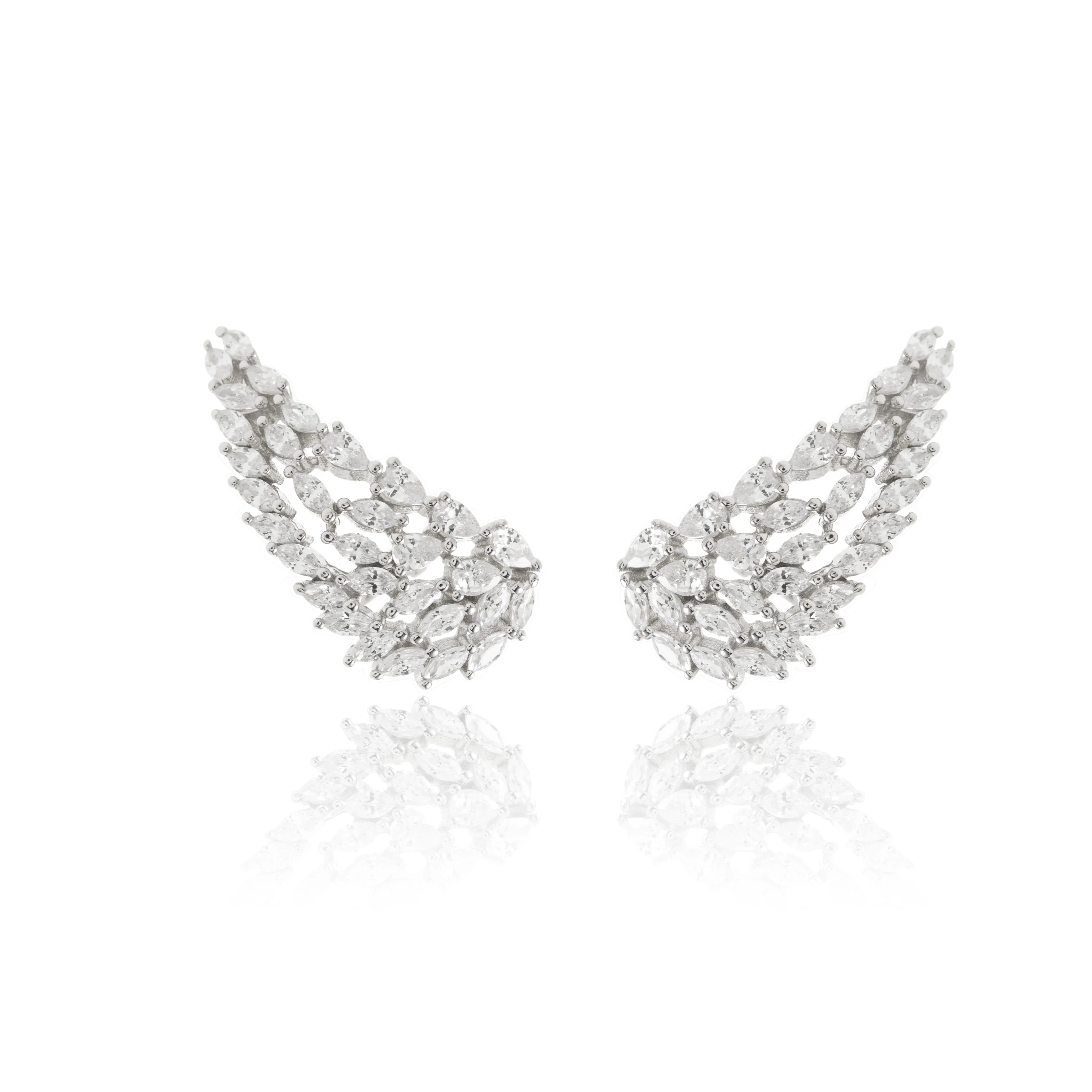 EAR CUFF JESSICA EARRING | SILVER | 925 QUEEN | BRAINSTORM JEWELRY - Brainstorm Jewelry