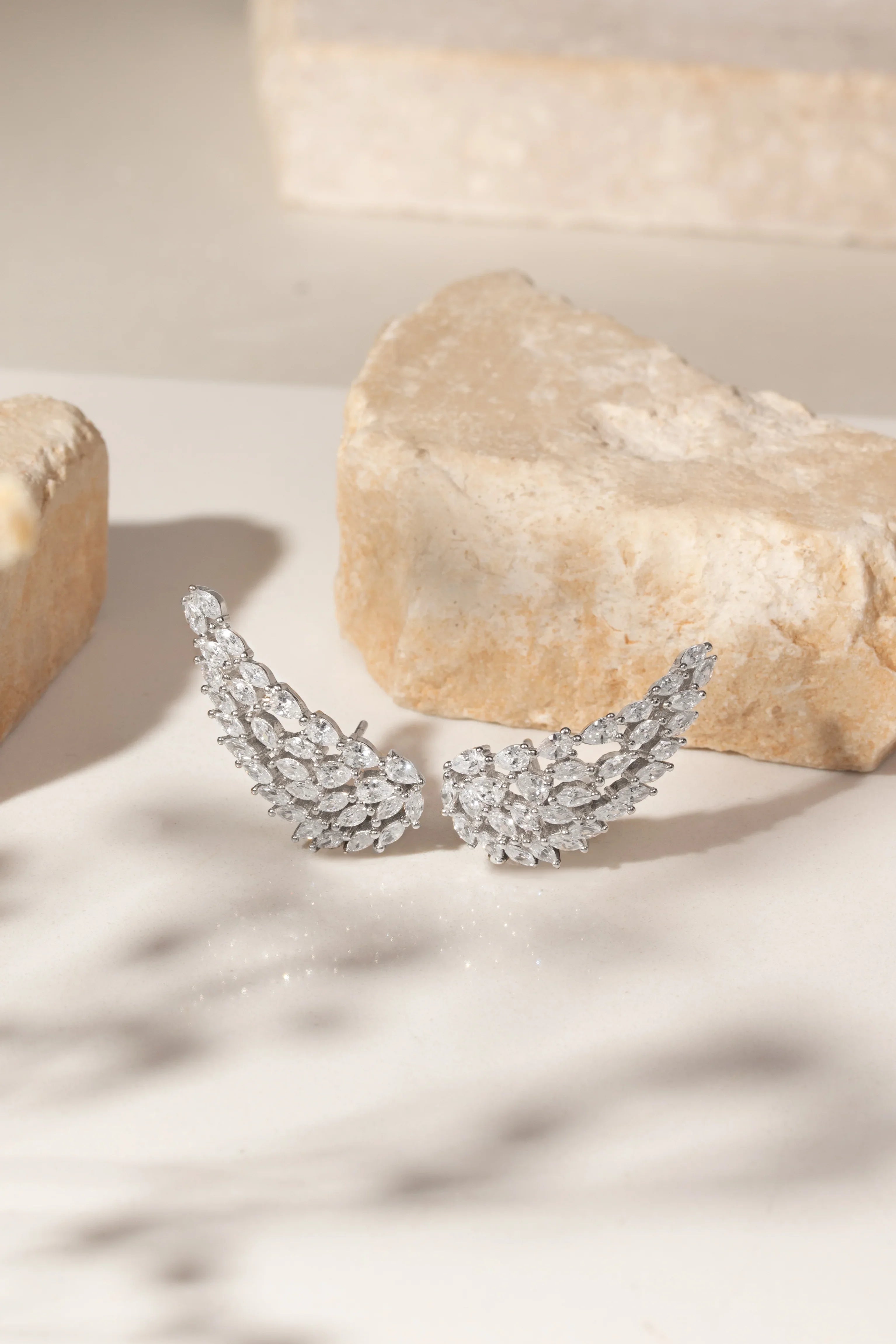 EAR CUFF JESSICA EARRING | SILVER | 925 QUEEN | BRAINSTORM JEWELRY - Brainstorm Jewelry