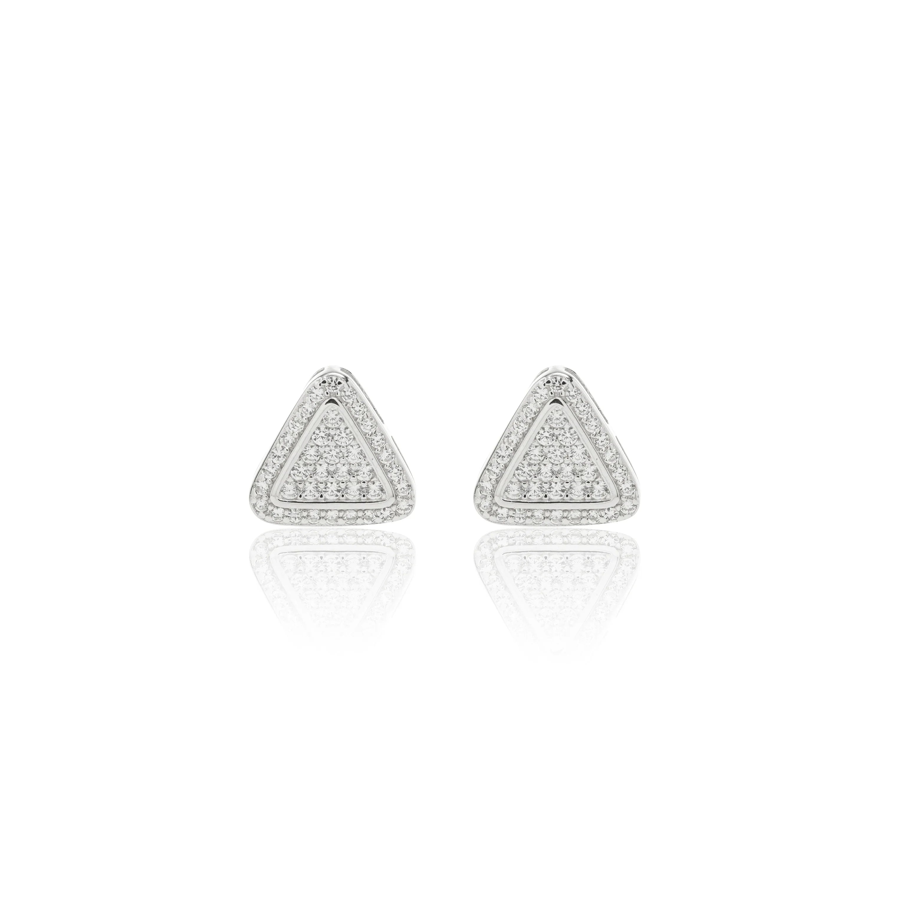 TRIANGLE SOPHIA EARRING | SILVER | 925 QUEEN | BRAINSTORM JEWELRY - Brainstorm Jewelry
