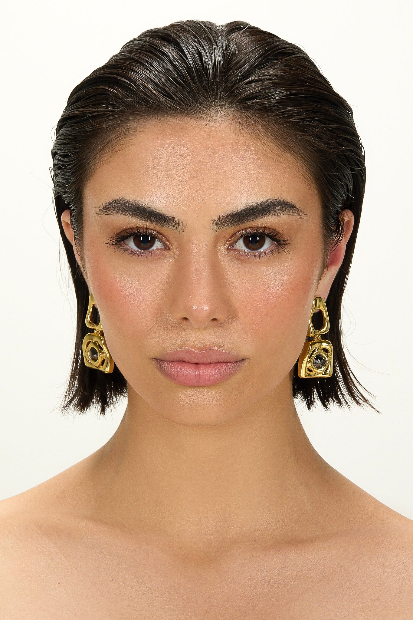 BRAVE BIG EARRING | SILVER PLATED | UNSTOPPABLE COLLECTION | BRAINSTORM JEWELRY
