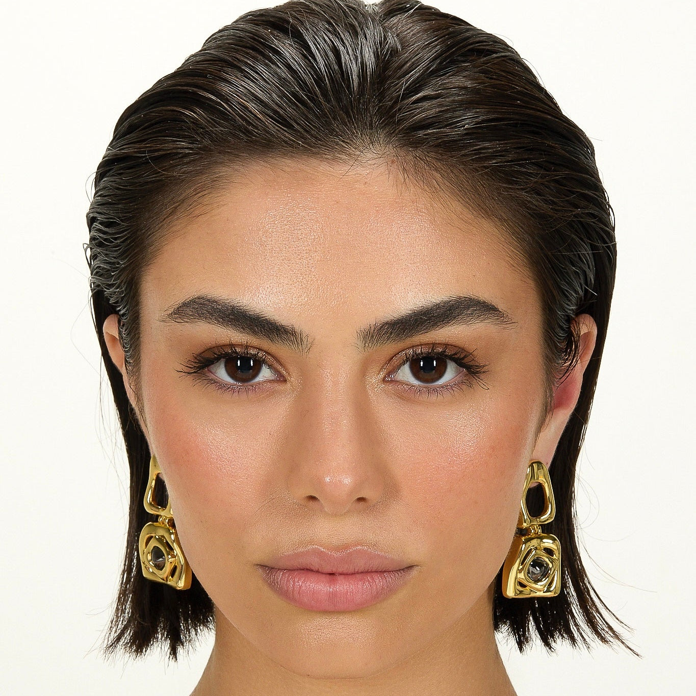 BRAVE BIG EARRING | SILVER PLATED | UNSTOPPABLE COLLECTION | BRAINSTORM JEWELRY