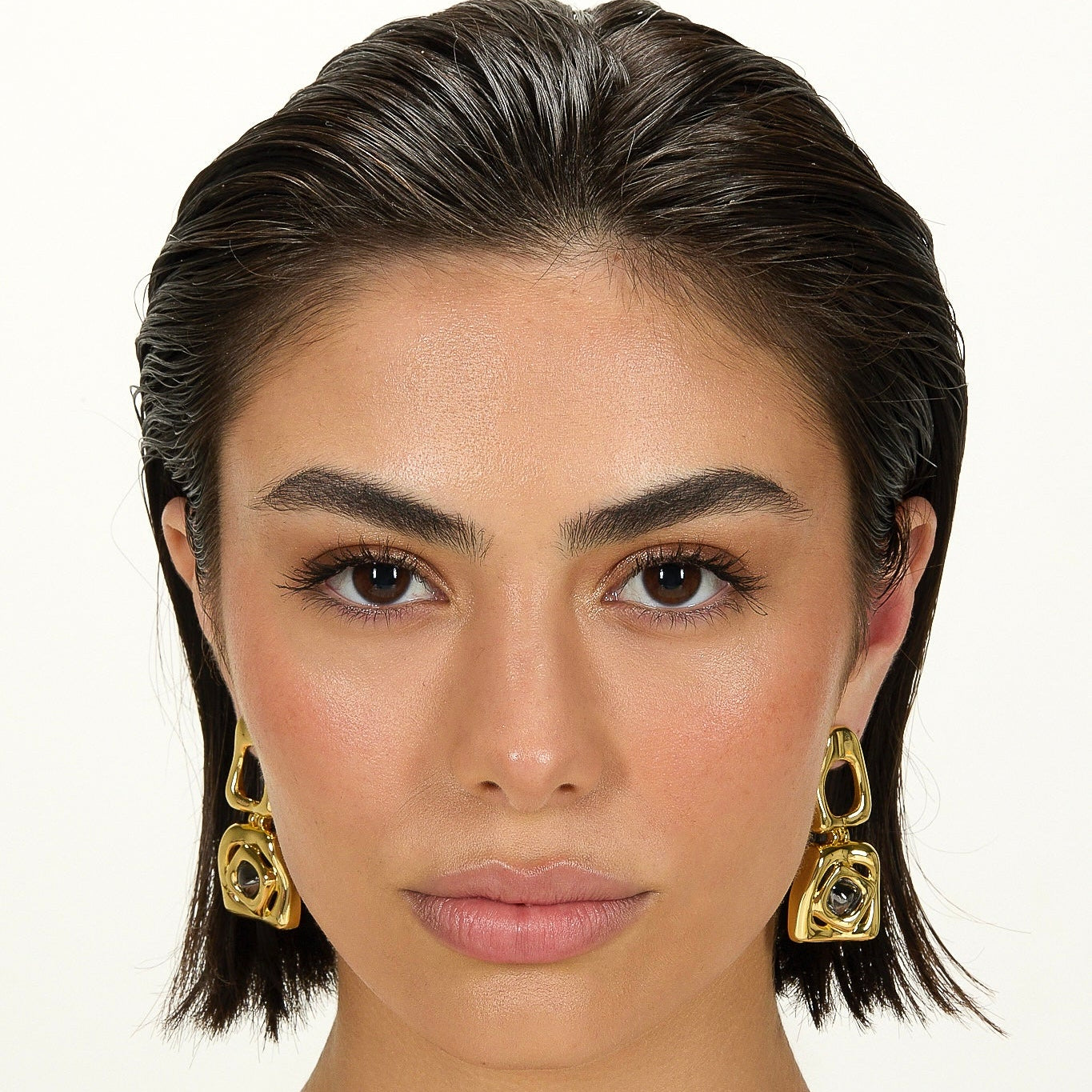 BRAVE BIG EARRING | 18K GOLD PLATED | UNSTOPPABLE COLLECTION | BRAINSTORM JEWELRY