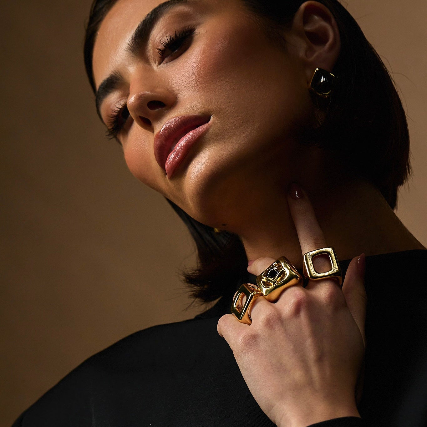 BRAVE RING | 18K GOLD PLATED | UNSTOPPABLE COLLECTION | BRAINSTORM JEWELRY