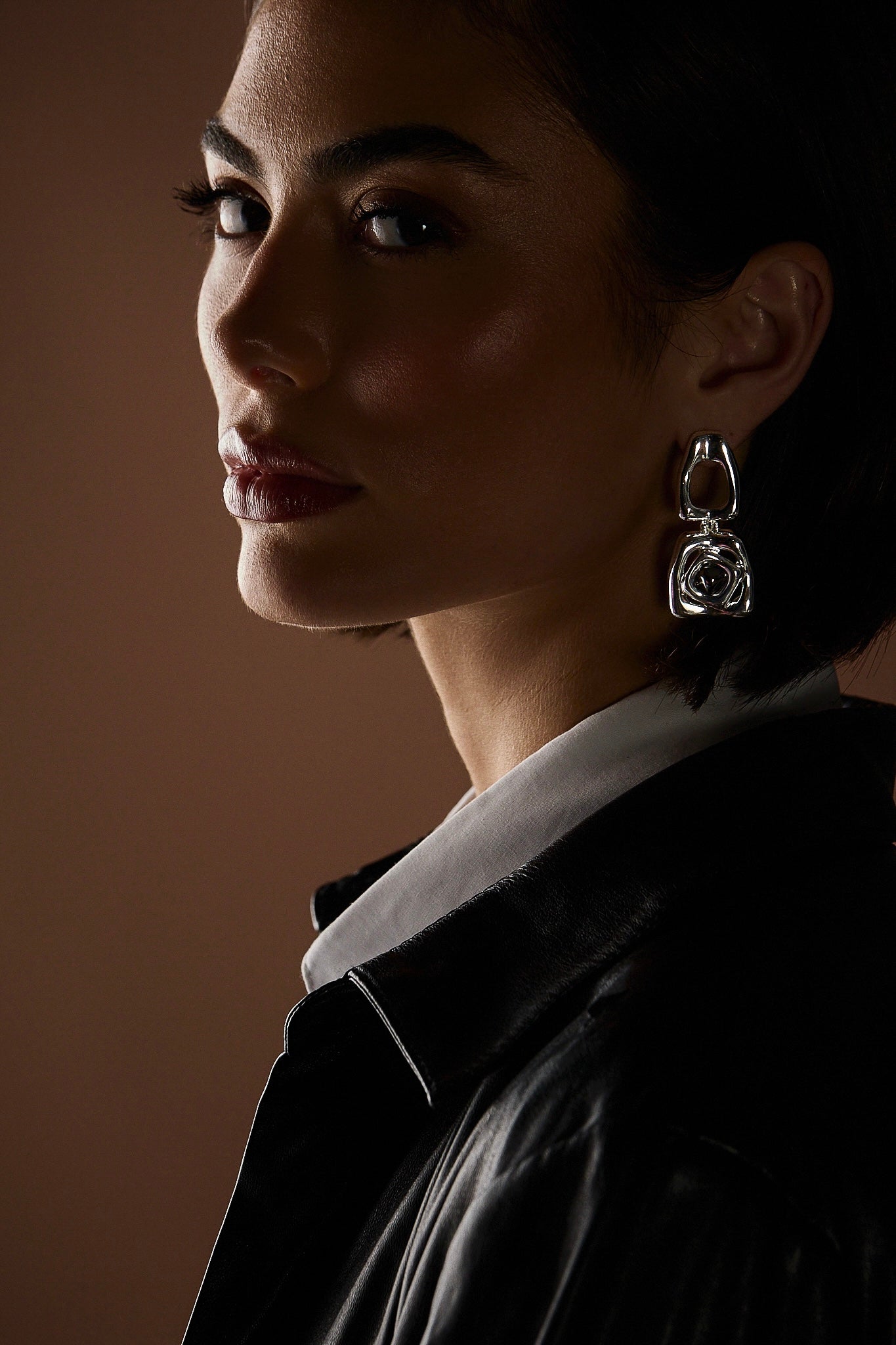 BRAVE BIG EARRING | SILVER PLATED | UNSTOPPABLE COLLECTION | BRAINSTORM JEWELRY