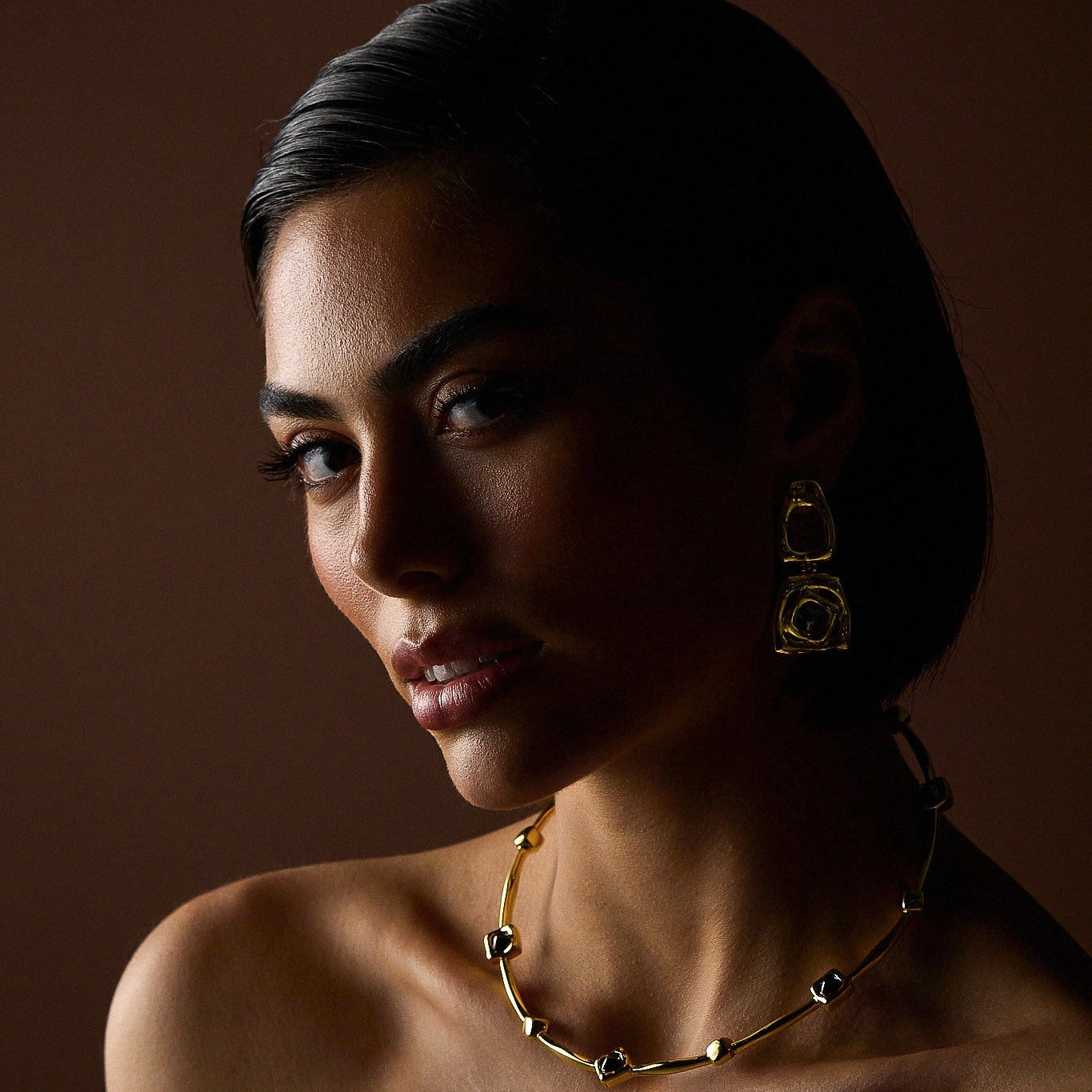 BRAVE BIG EARRING | 18K GOLD PLATED | UNSTOPPABLE COLLECTION | BRAINSTORM JEWELRY