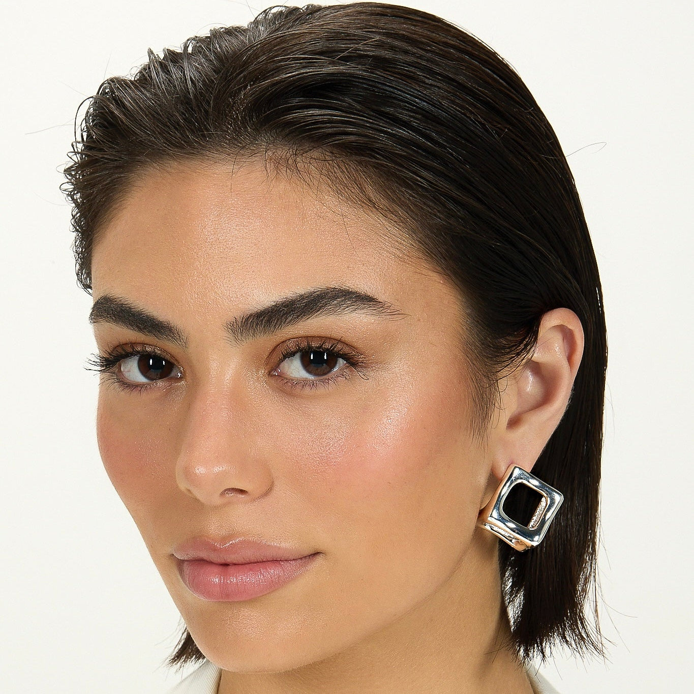 FIERCE EARRING | SILVER  PLATED | UNSTOPPABLE COLLECTION | BRAINSTORM JEWELRY