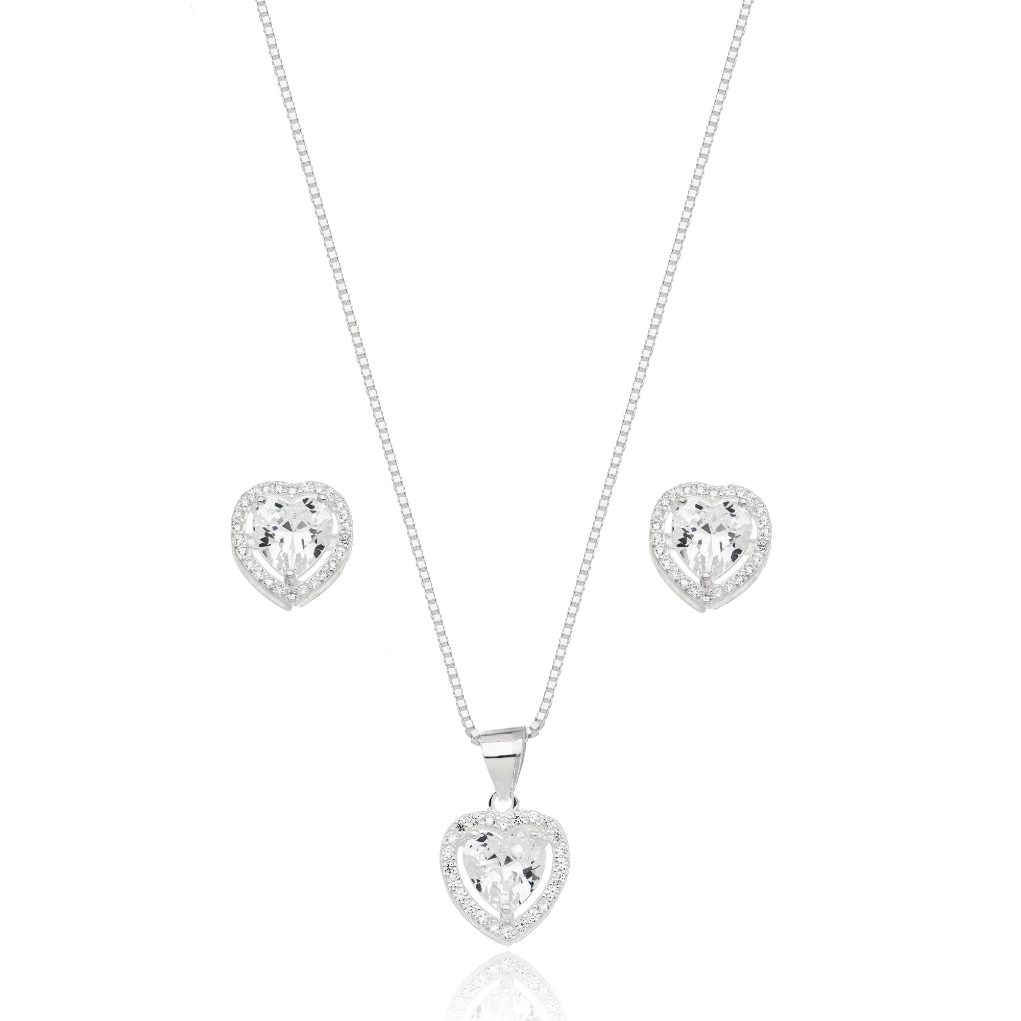 MAGNETIC HEART EARRING | SILVER | ETERNAL LOVE | BRAINSTORM JEWELRY