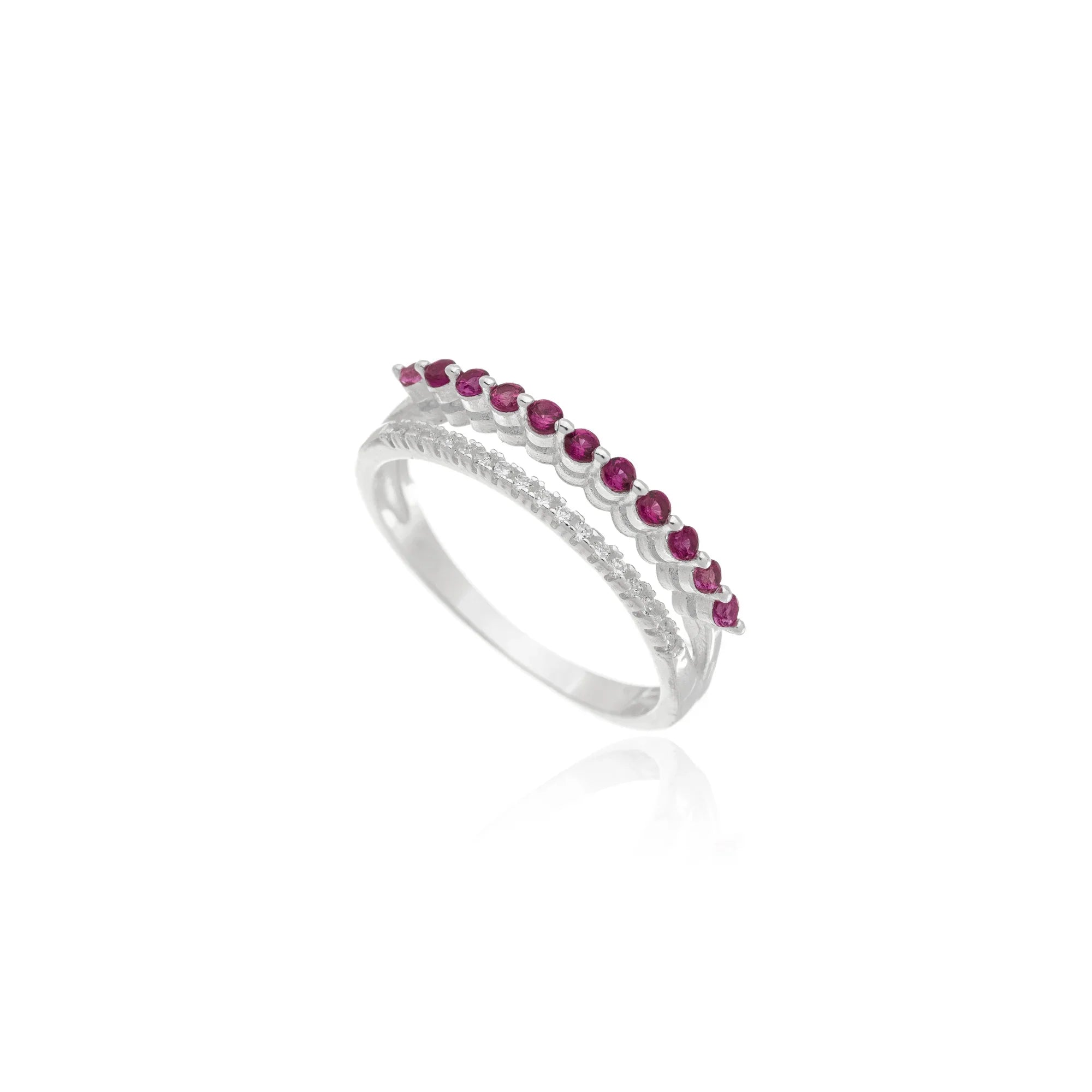 TIARA RING | SILVER | GLIMMER COLLECTION | BRAINSTORM JEWELRY - Brainstorm Jewelry