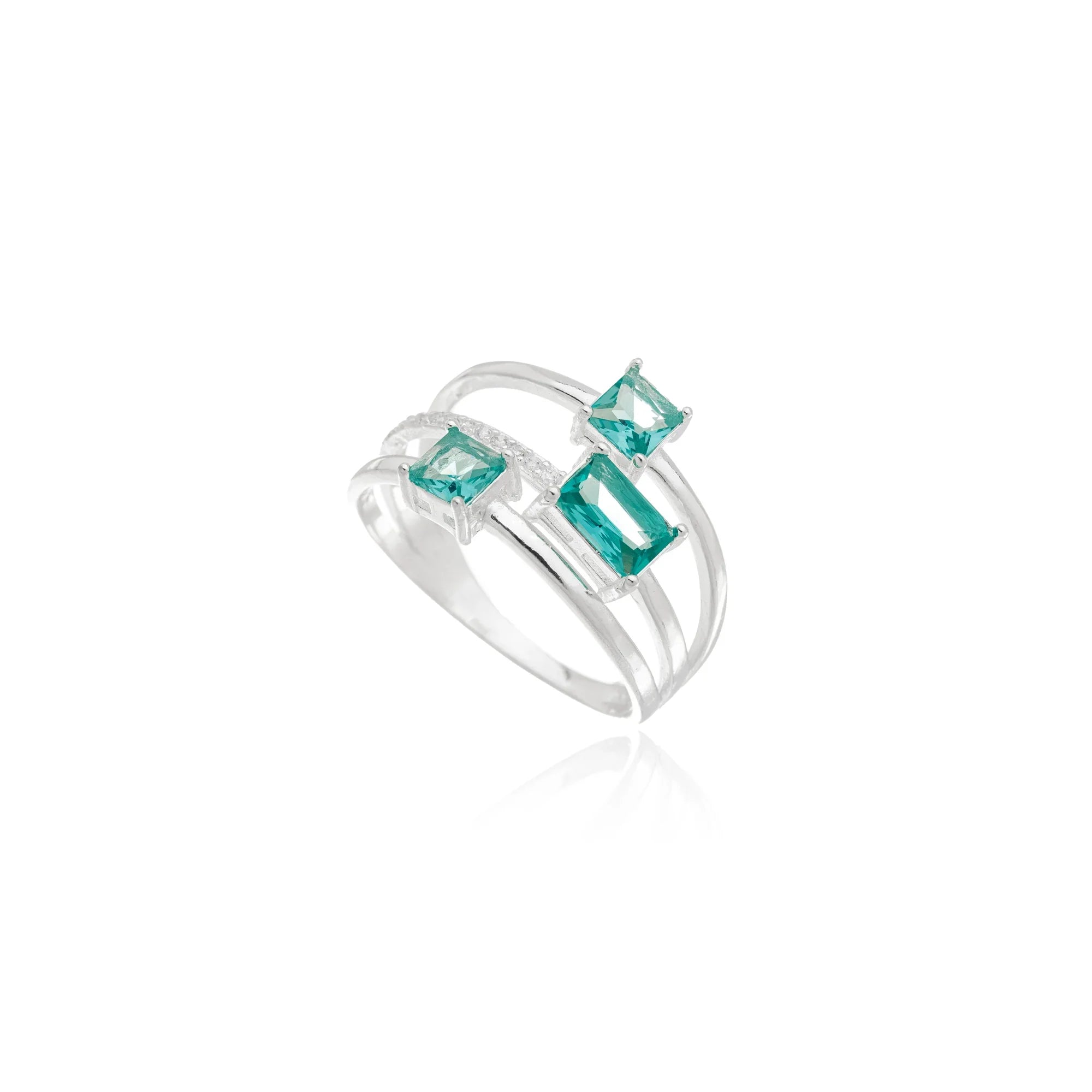 VIRIDIAN RING | SILVER | ETERNAL LOVE| BRAINSTORM JEWELRY - Brainstorm Jewelry