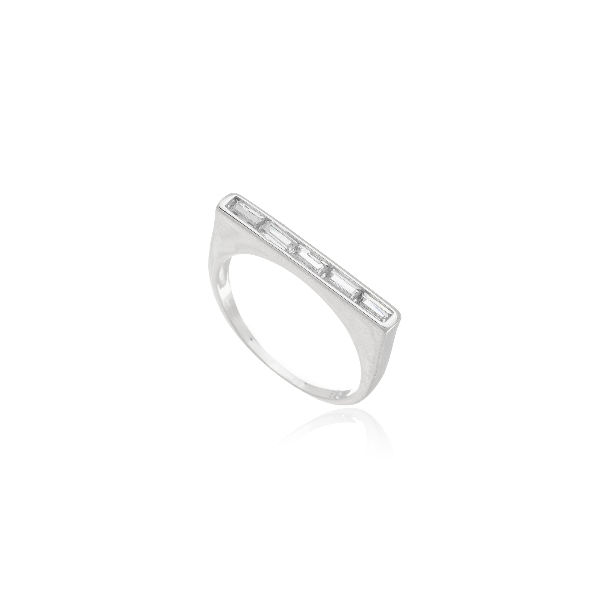 AMORETTI RING | SILVER | GLIMMER COLLECTION | BRAINSTORM JEWELRY - Brainstorm Jewelry