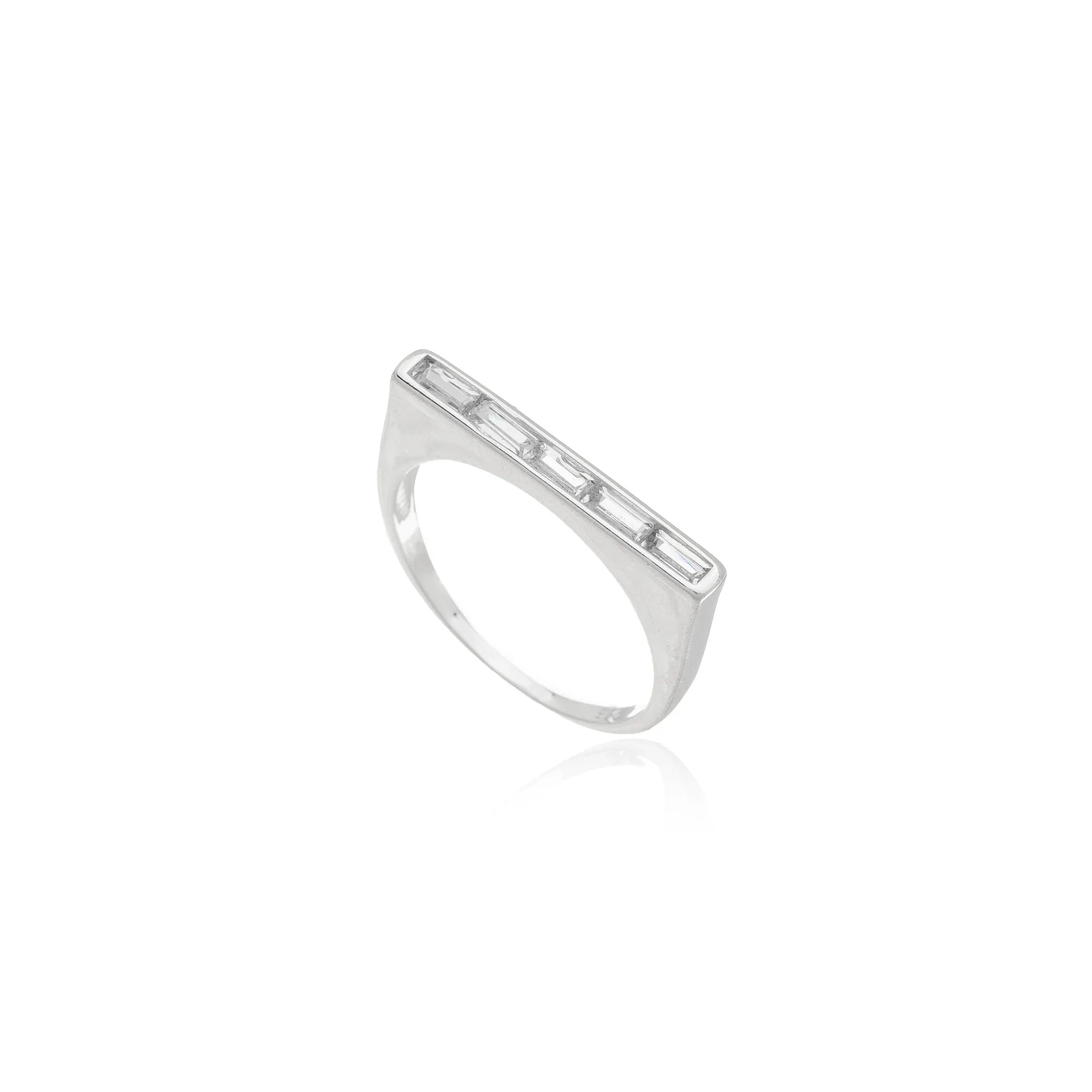AMORETTI RING | SILVER | GLIMMER COLLECTION | BRAINSTORM JEWELRY - Brainstorm Jewelry
