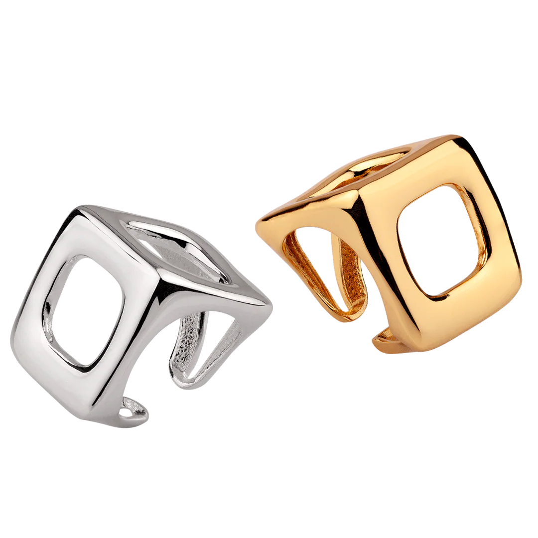 FIERCE RING | 18K GOLD PLATED | UNSTOPPABLE COLLECTION | BRAINSTORM JEWELRY