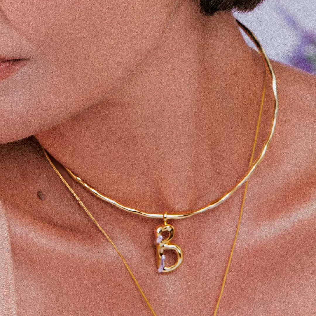 FIERCE COLLAR NECKLACE | 18K GOLD PLATED | UNSTOPPABLE COLLECTION | BRAINSTORM JEWELRY