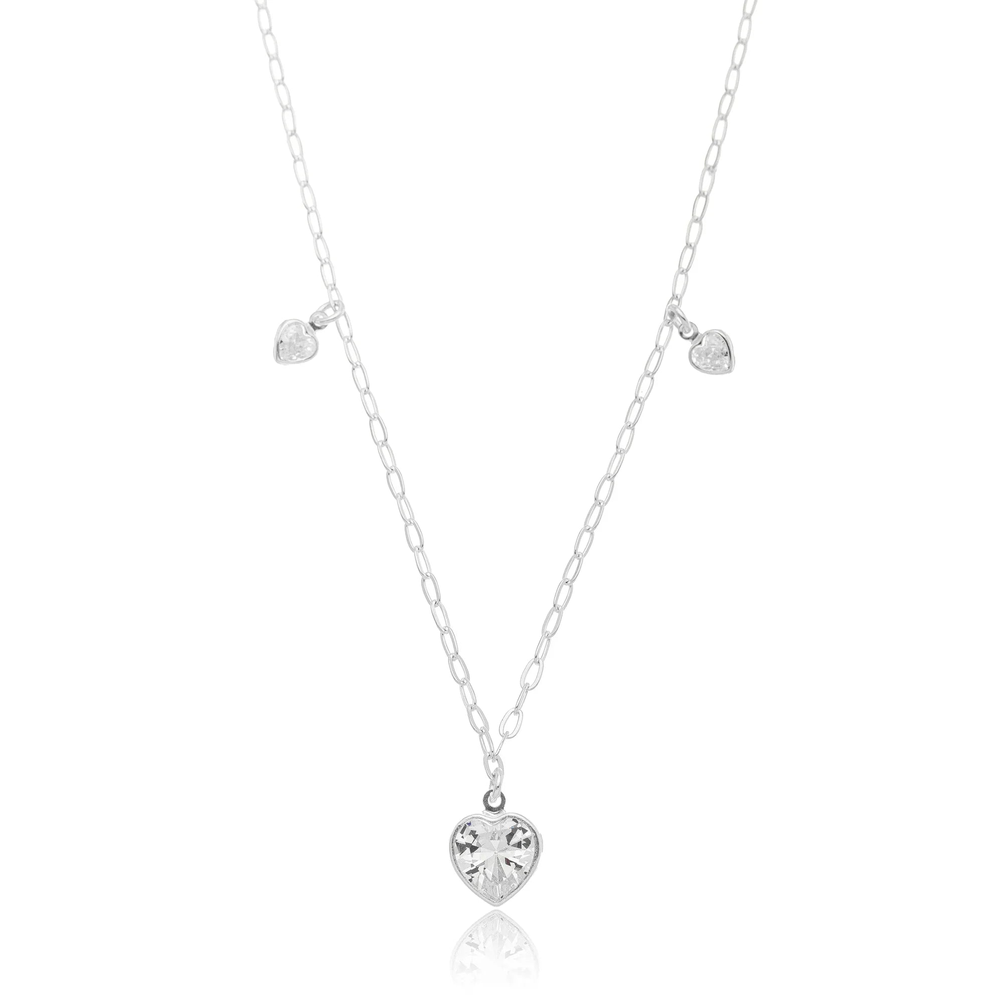 DELIGHT NECKLACE | SILVER | ETERNAL LOVE| BRAINSTORM JEWELRY - Brainstorm Jewelry