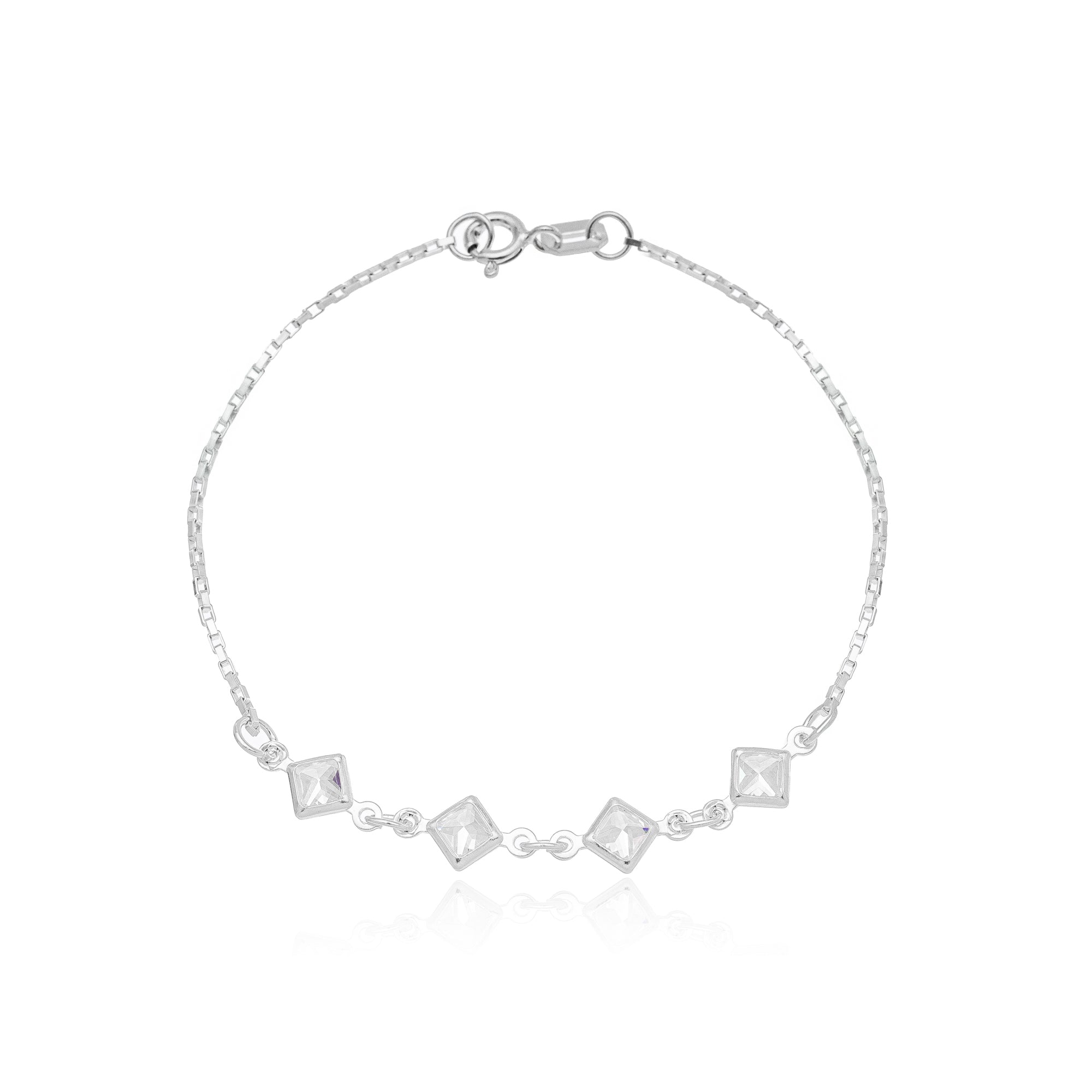 PULSEIRA BIHEART | PRATA | AMOR ETERNO | JOIAS BRAINSTORM