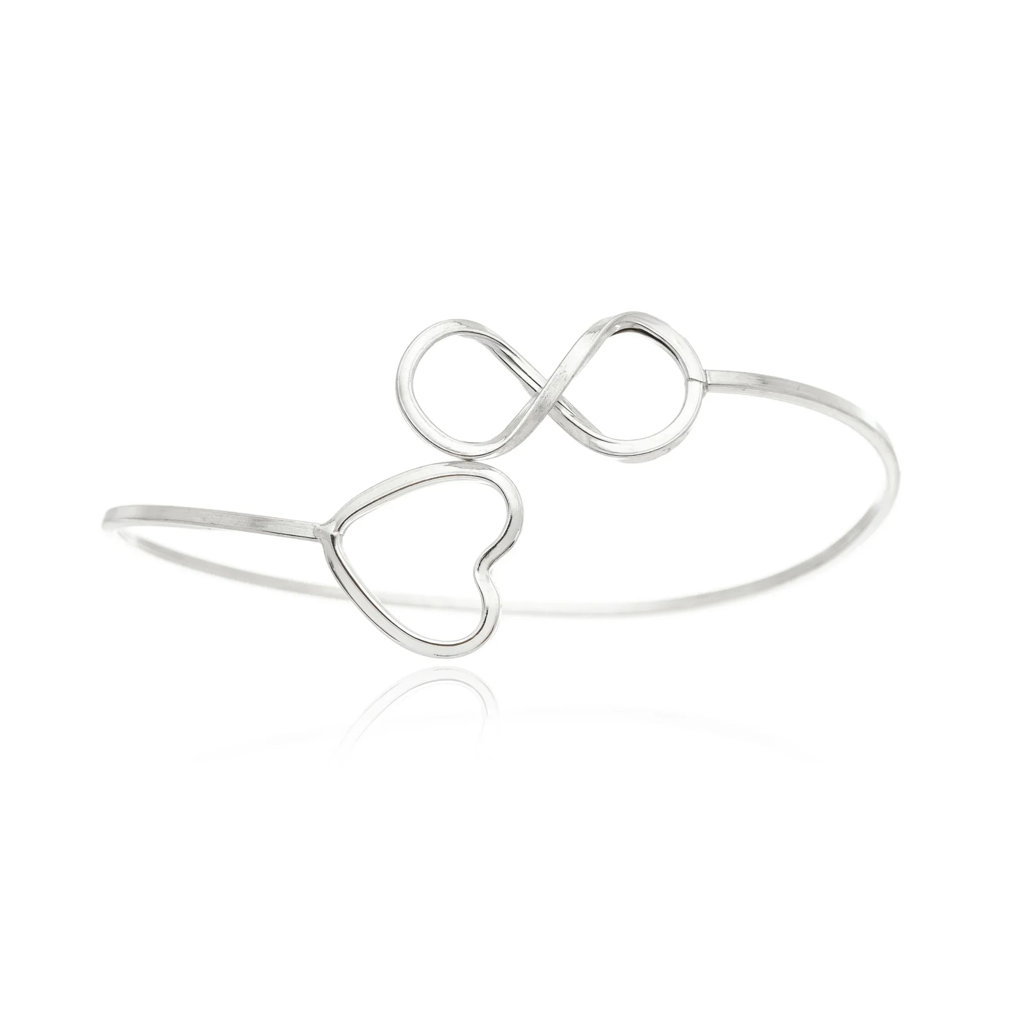TOUCHABLE BRACELET | SILVER | ETERNAL LOVE | BRAINSTORM JEWELRY - Brainstorm Jewelry