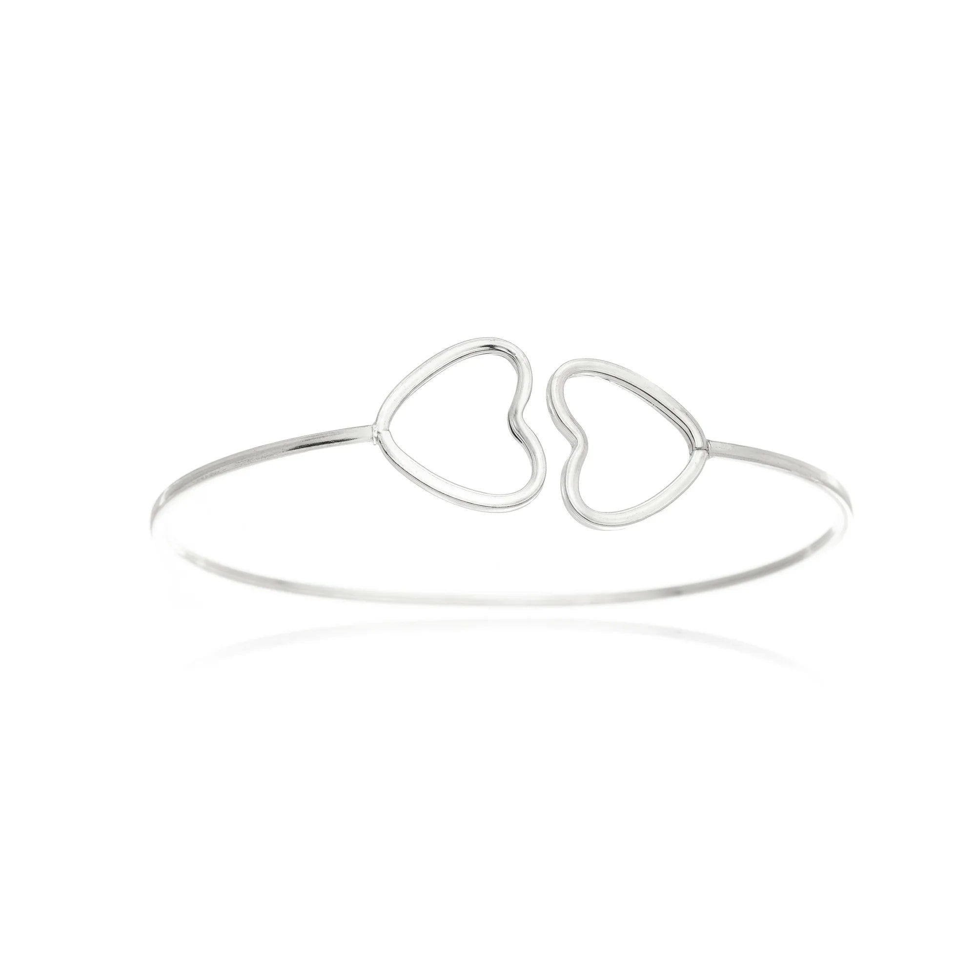 BIHEART BRACELET | SILVER | ETERNAL LOVE| BRAINSTORM JEWELRY - Brainstorm Jewelry