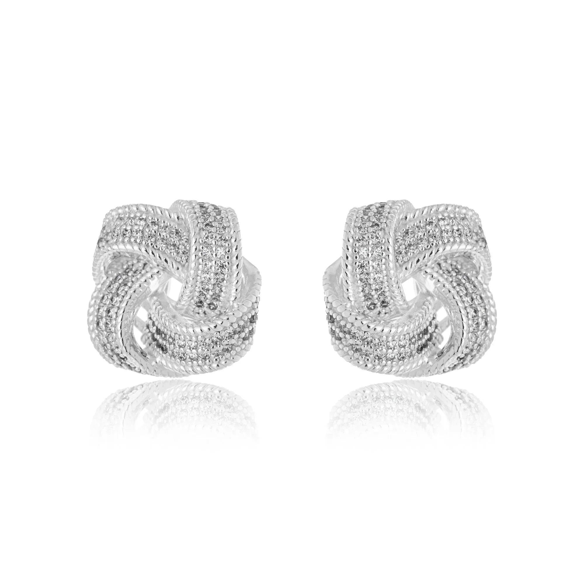BOND EARRING | SILVER | GLIMMER COLLECTION | BRAINSTORM JEWELRY - Brainstorm Jewelry