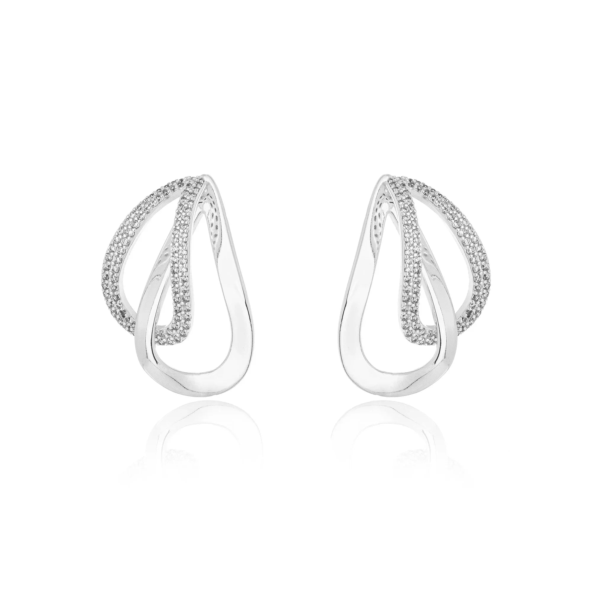 PROTECTION EARRING | SILVER | GLIMMER COLLECTION | BRAINSTORM JEWELRY - Brainstorm Jewelry